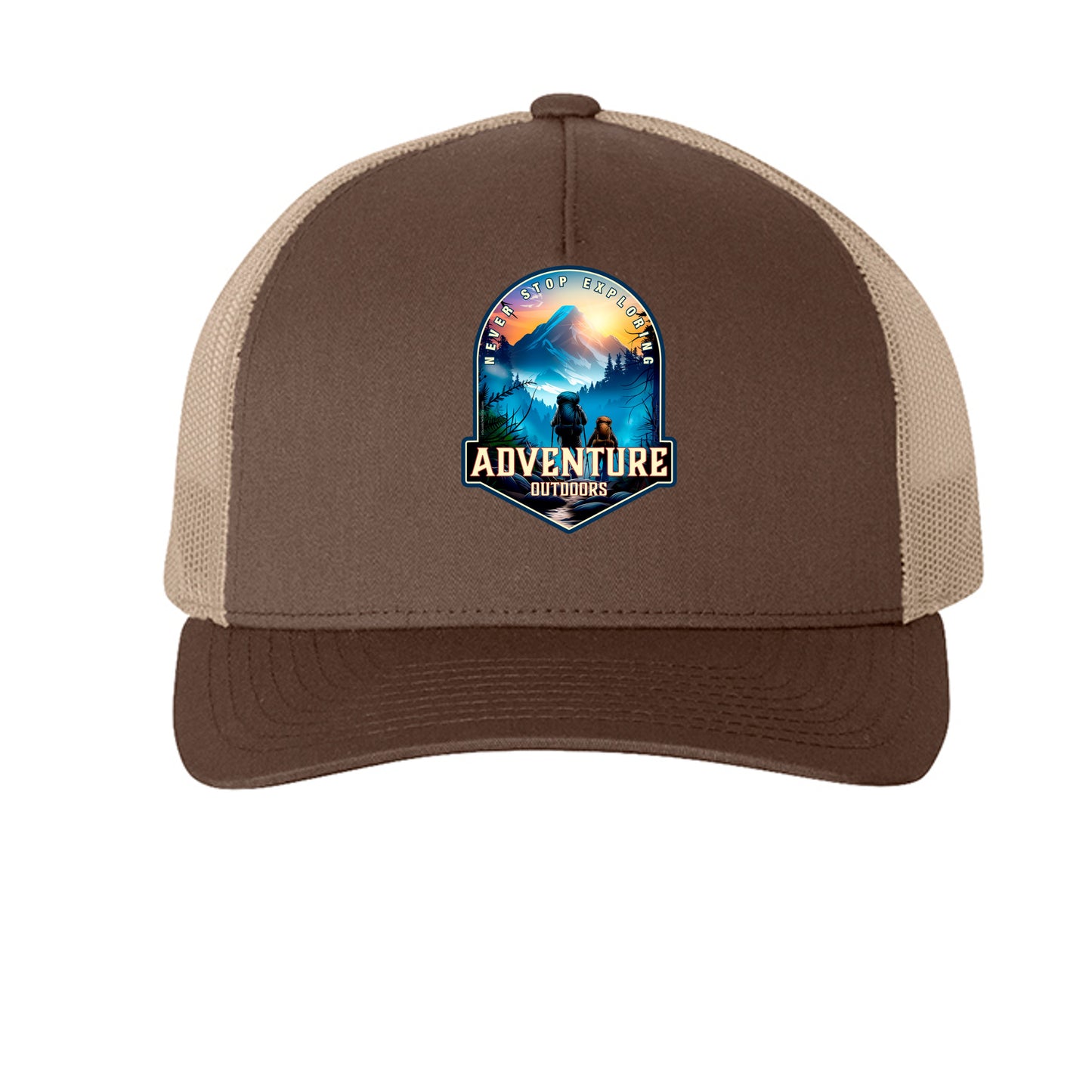 Brown/ Khaki - 6506 - FRONT
