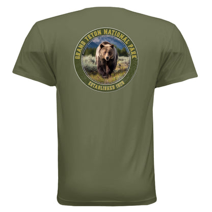MILITARY GREEN - BACK