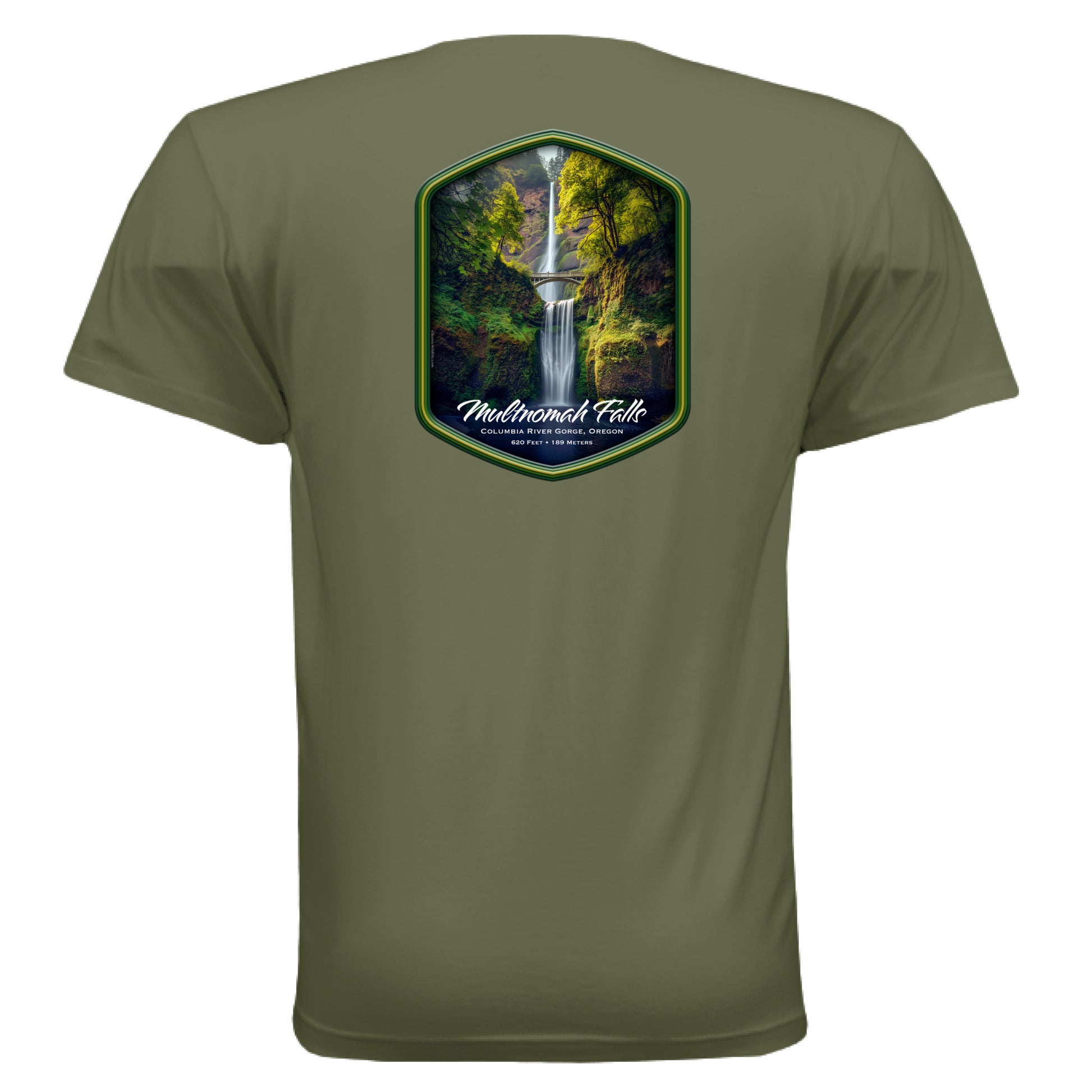 MILITARY GREEN - BACK
