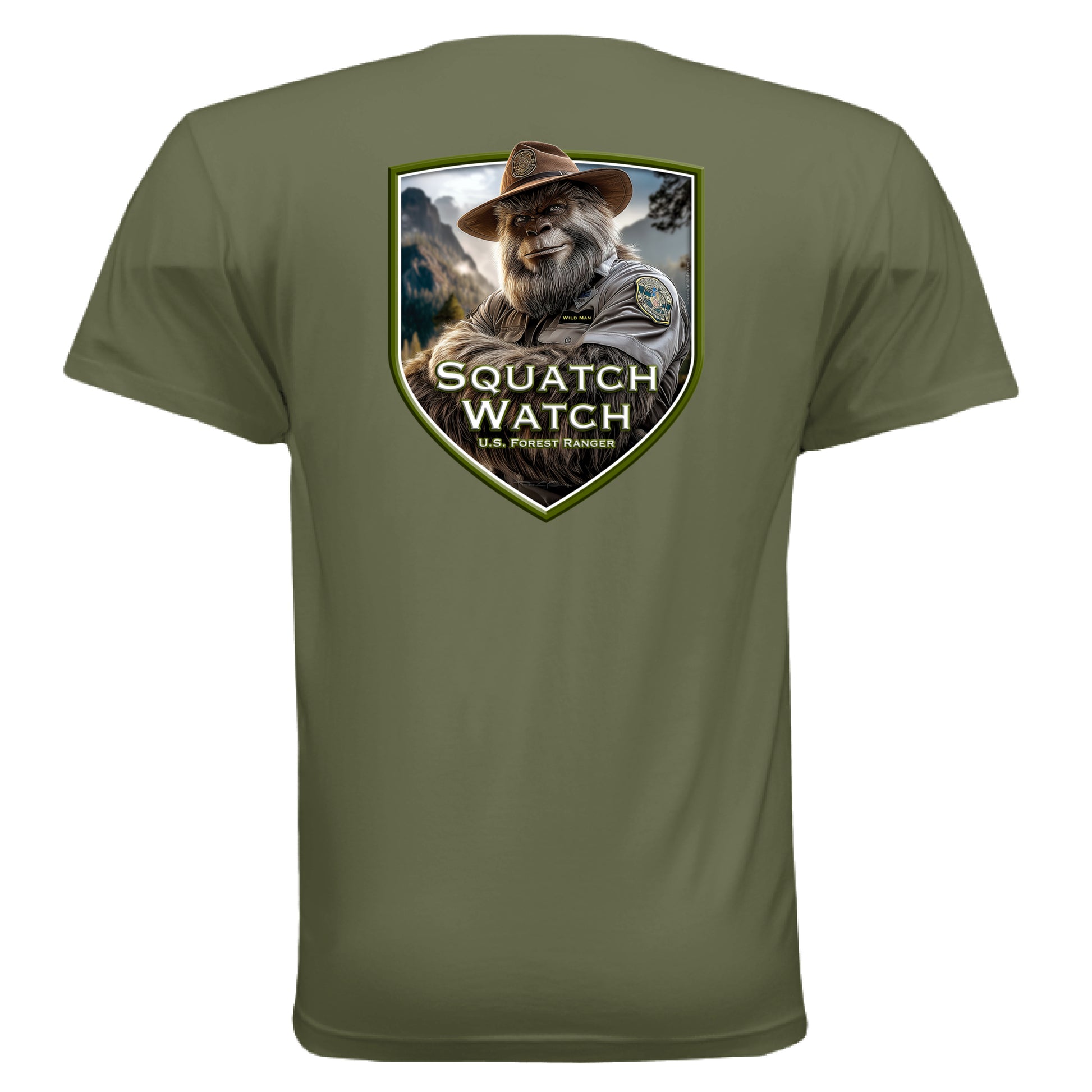 MILITARY GREEN - BACK