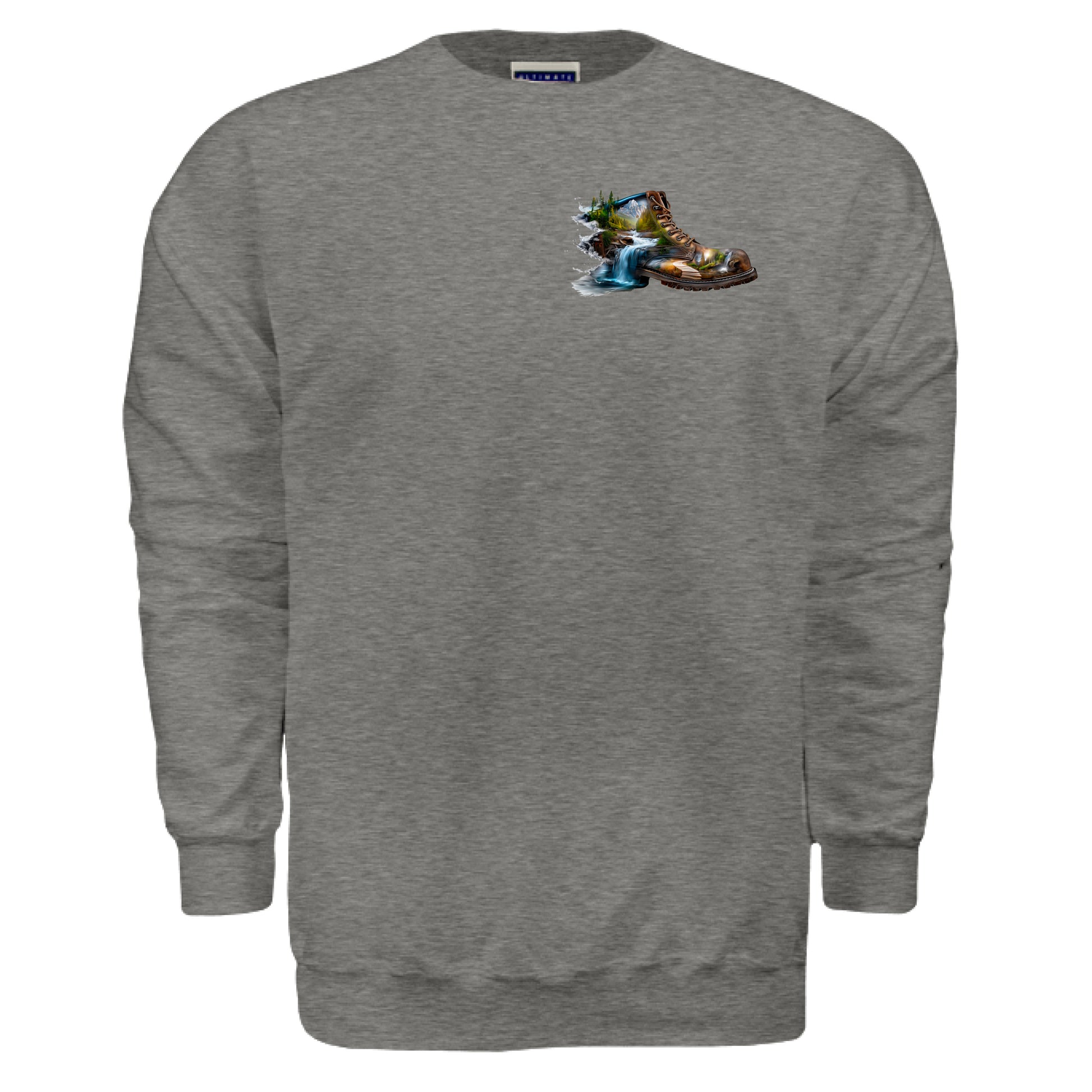 CHARCOAL HEATHER - FRONT