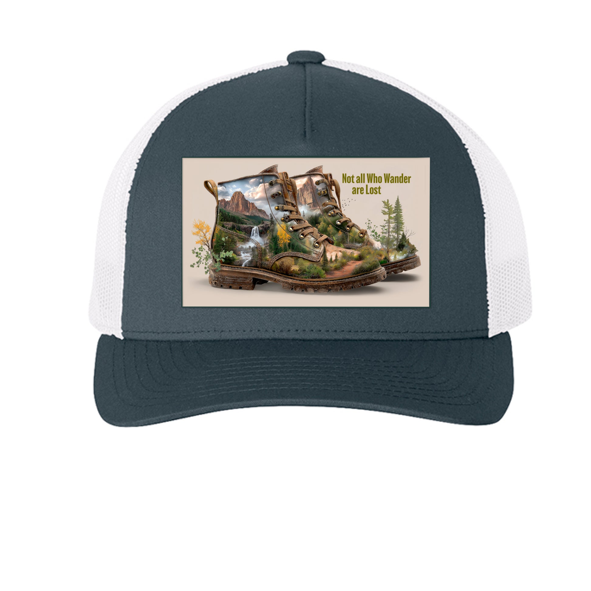 Navy/ White - FRONT
