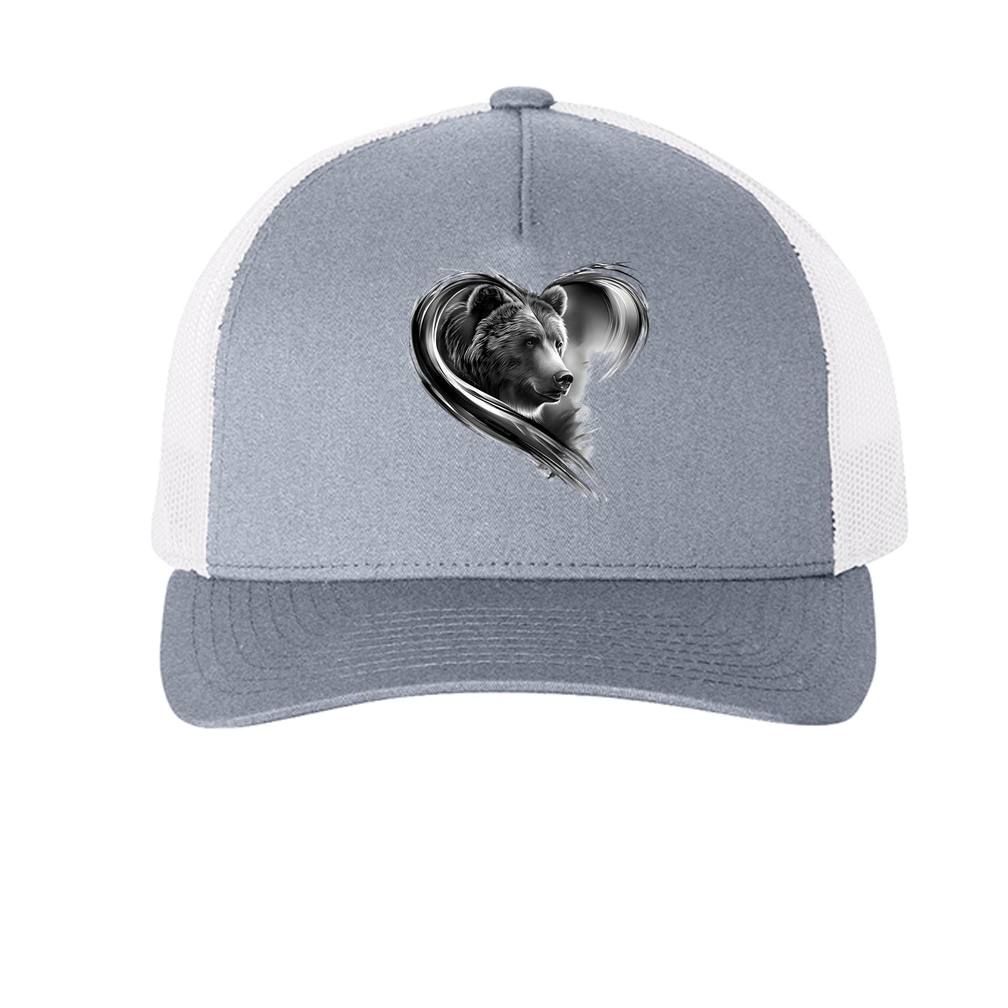 Heather/ White - 6506 - FRONT