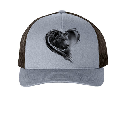 Heather/ Black - FRONT