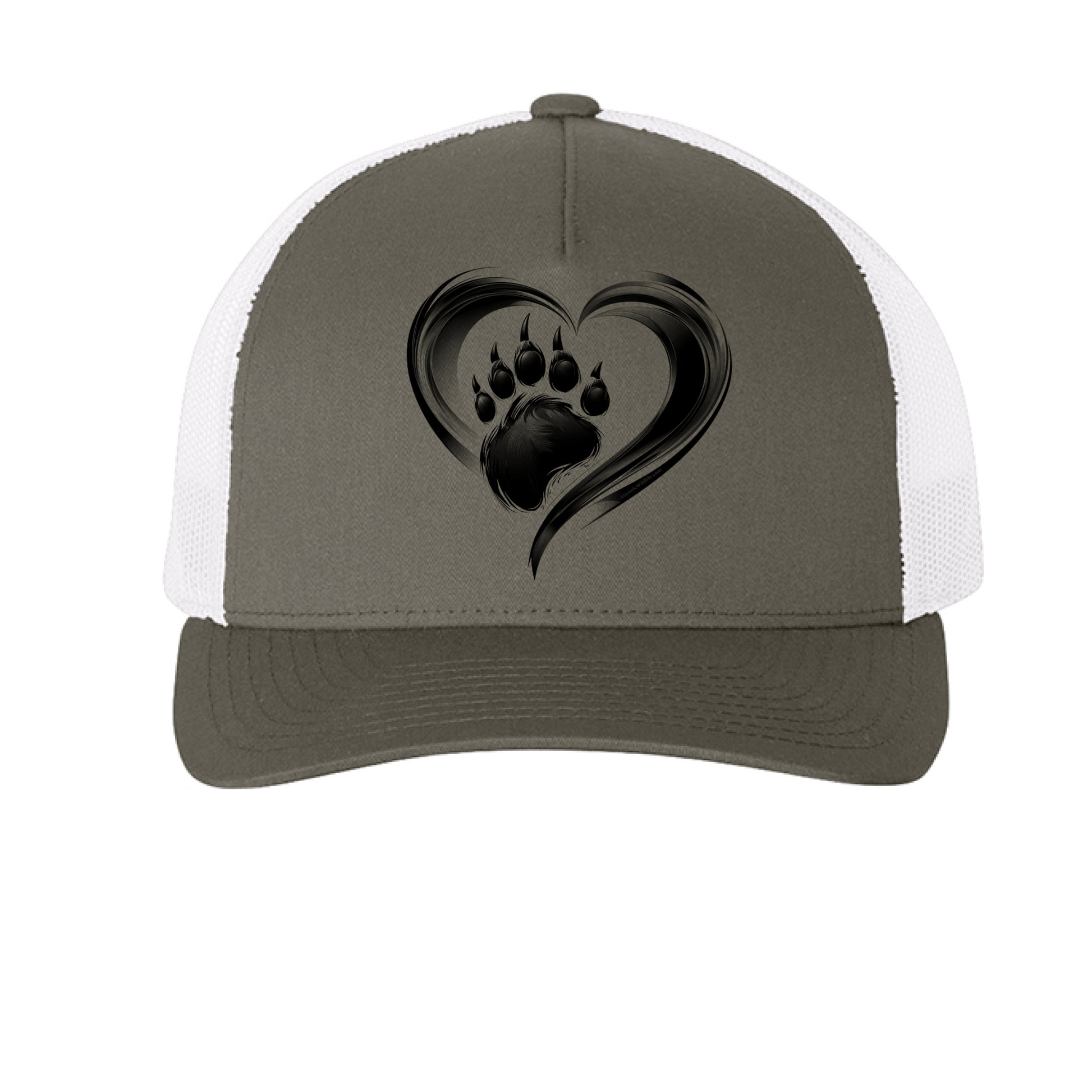 Charcoal/ White - FRONT