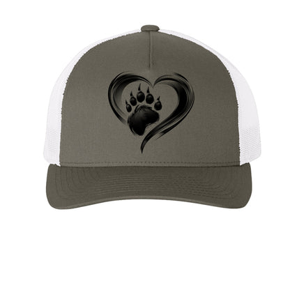 Charcoal/ White - FRONT