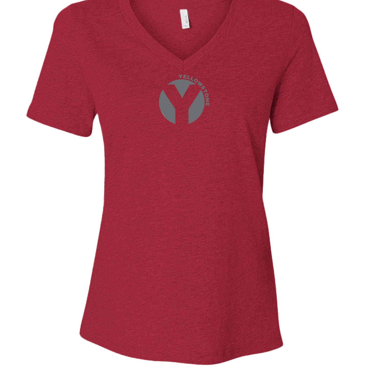 Heather Red - 6405CVC - FRONT