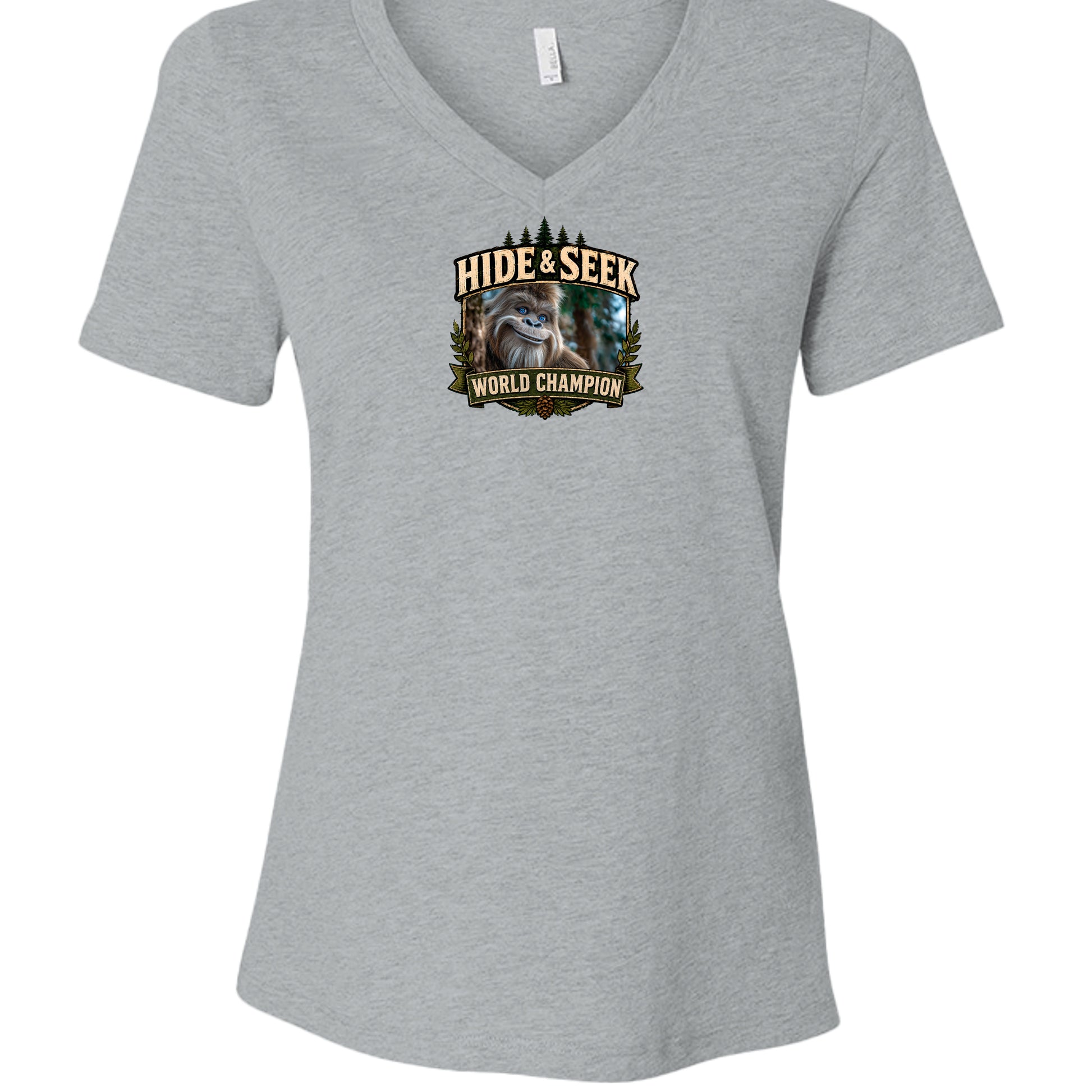 Athletic Heather - 6405CVC - FRONT