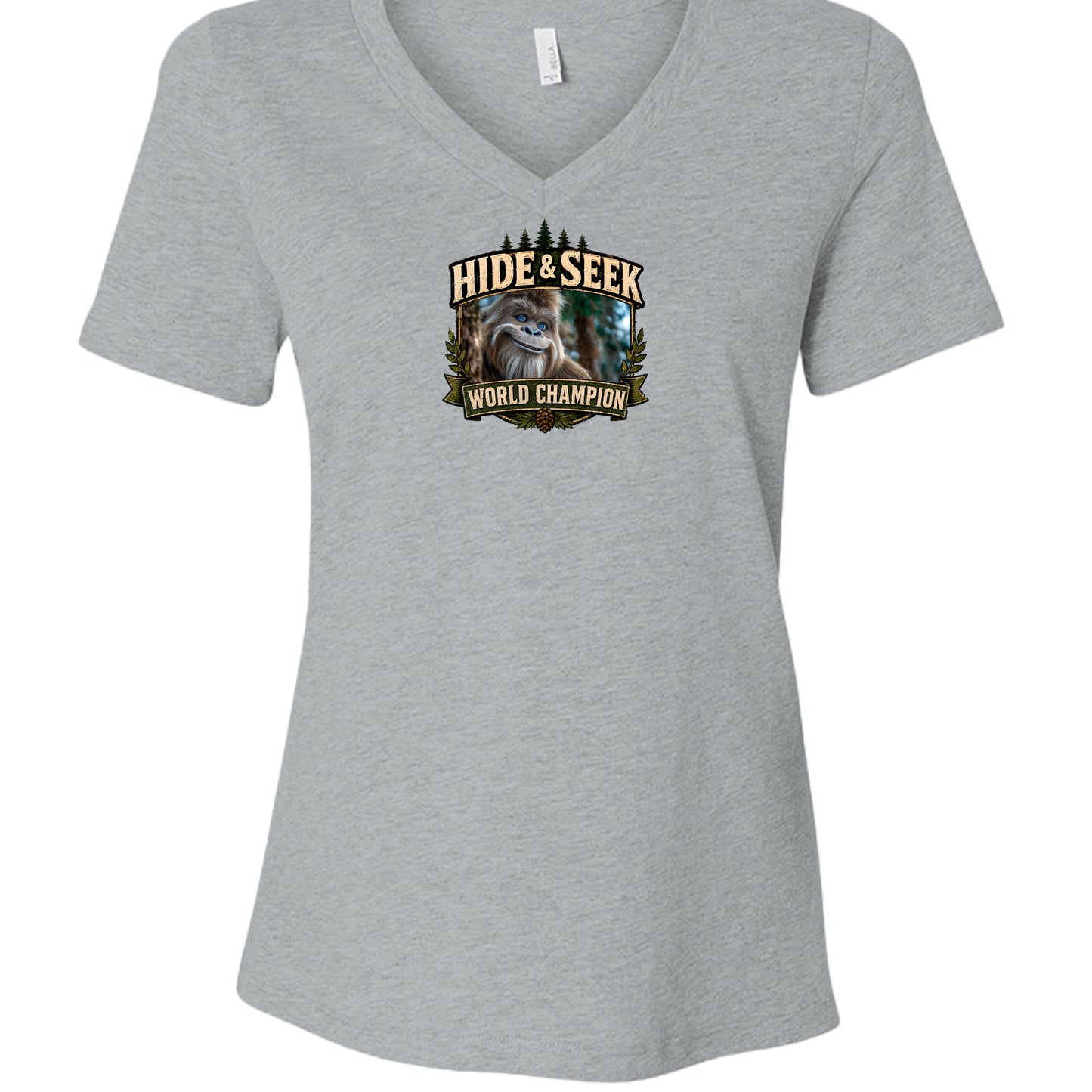 Athletic Heather - 6405CVC - FRONT