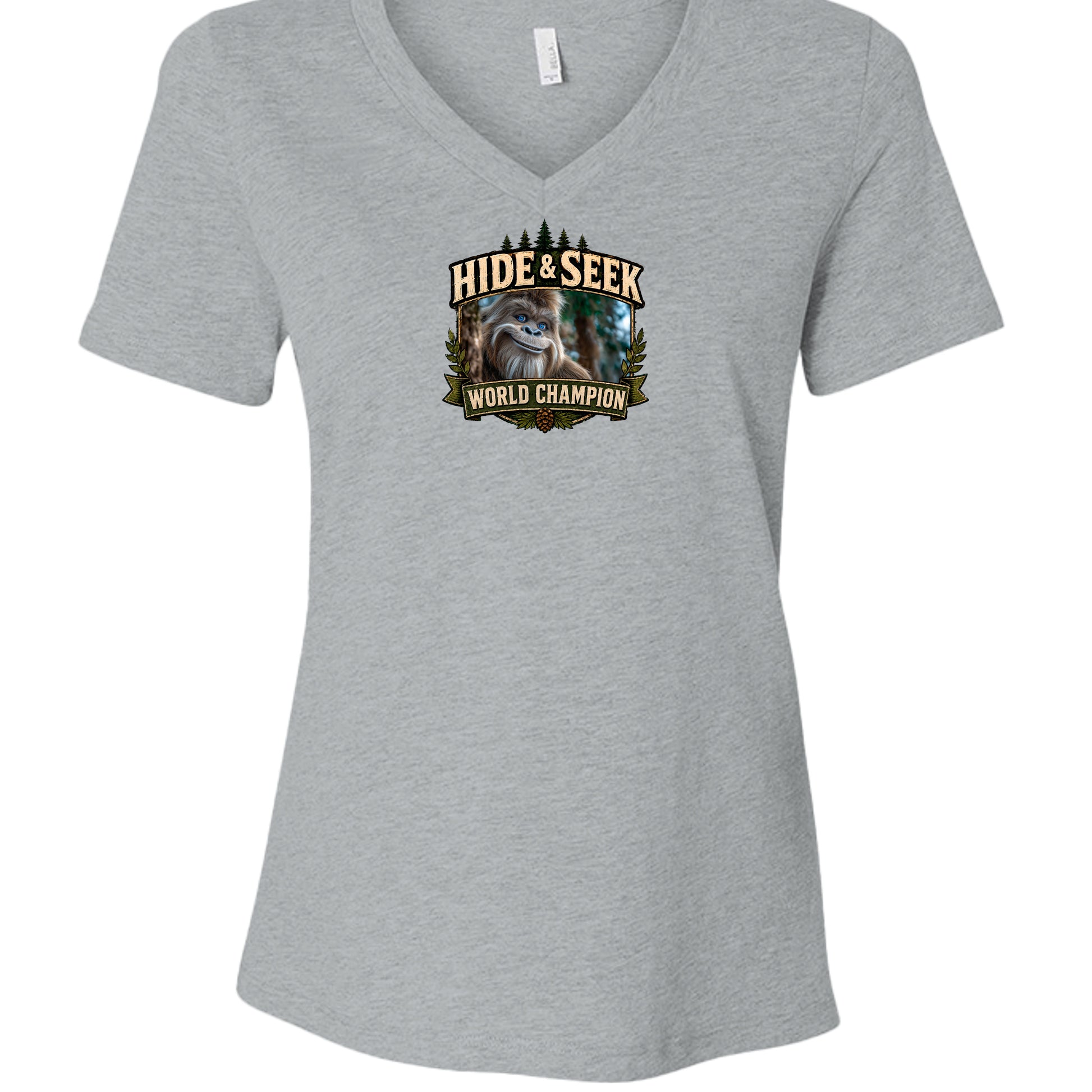 Athletic Heather - 6405CVC - FRONT