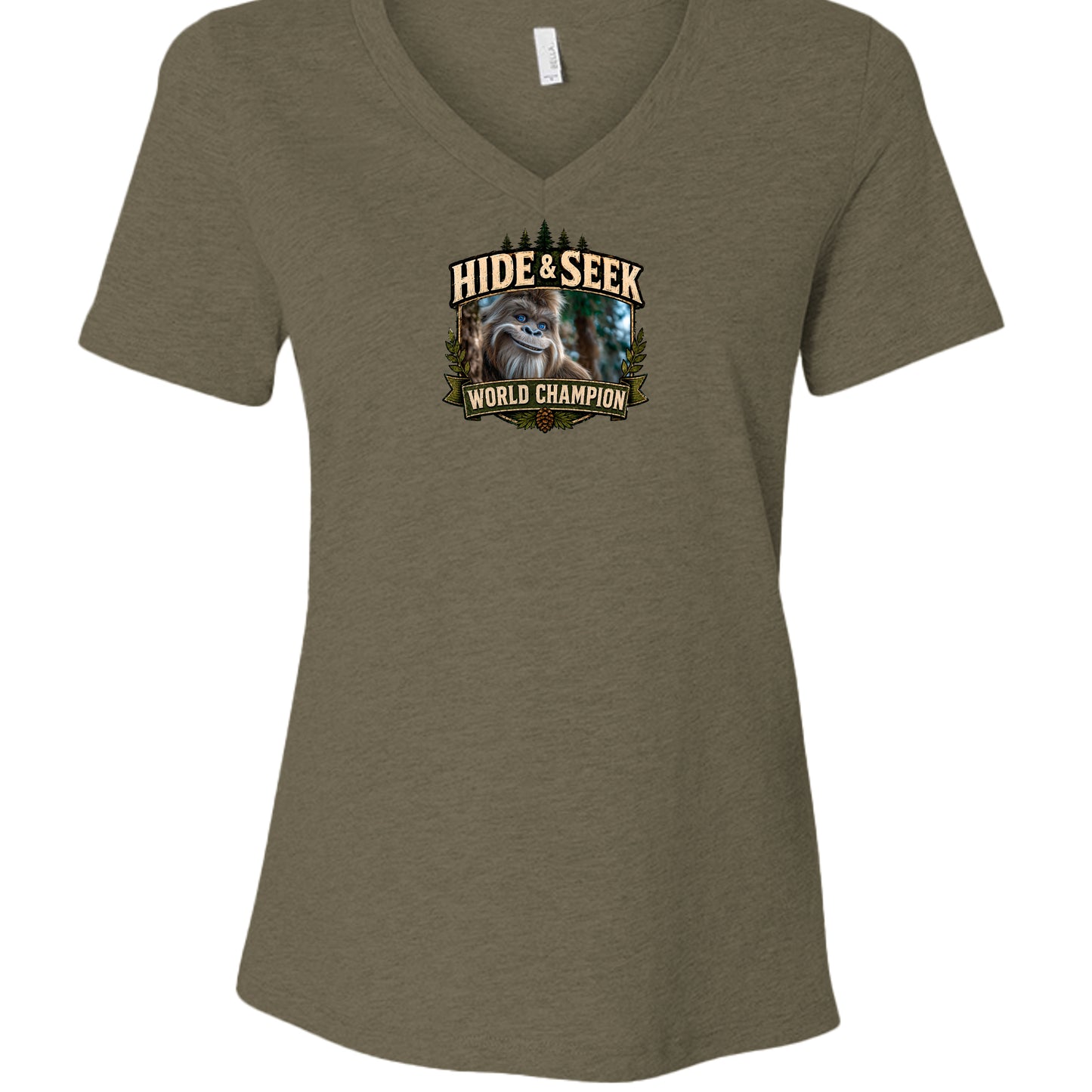 Heather Olive - 6405CVC - FRONT
