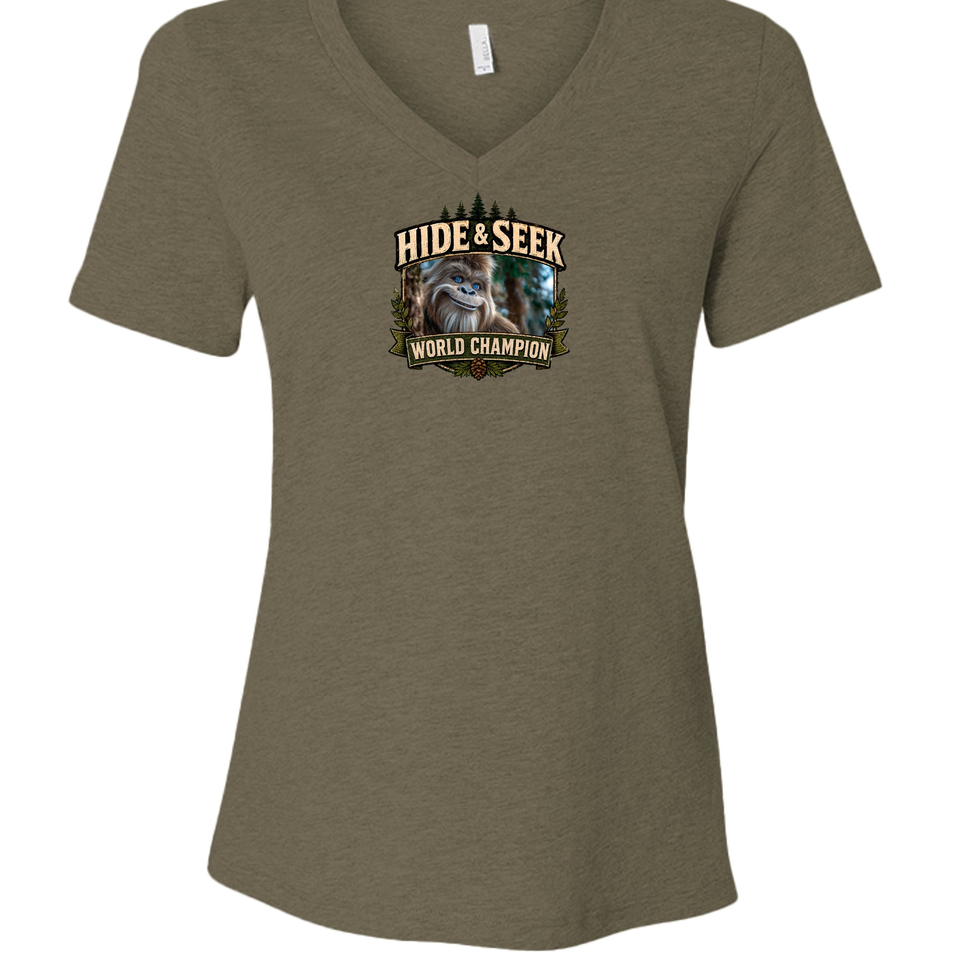 Heather Olive - 6405CVC - FRONT