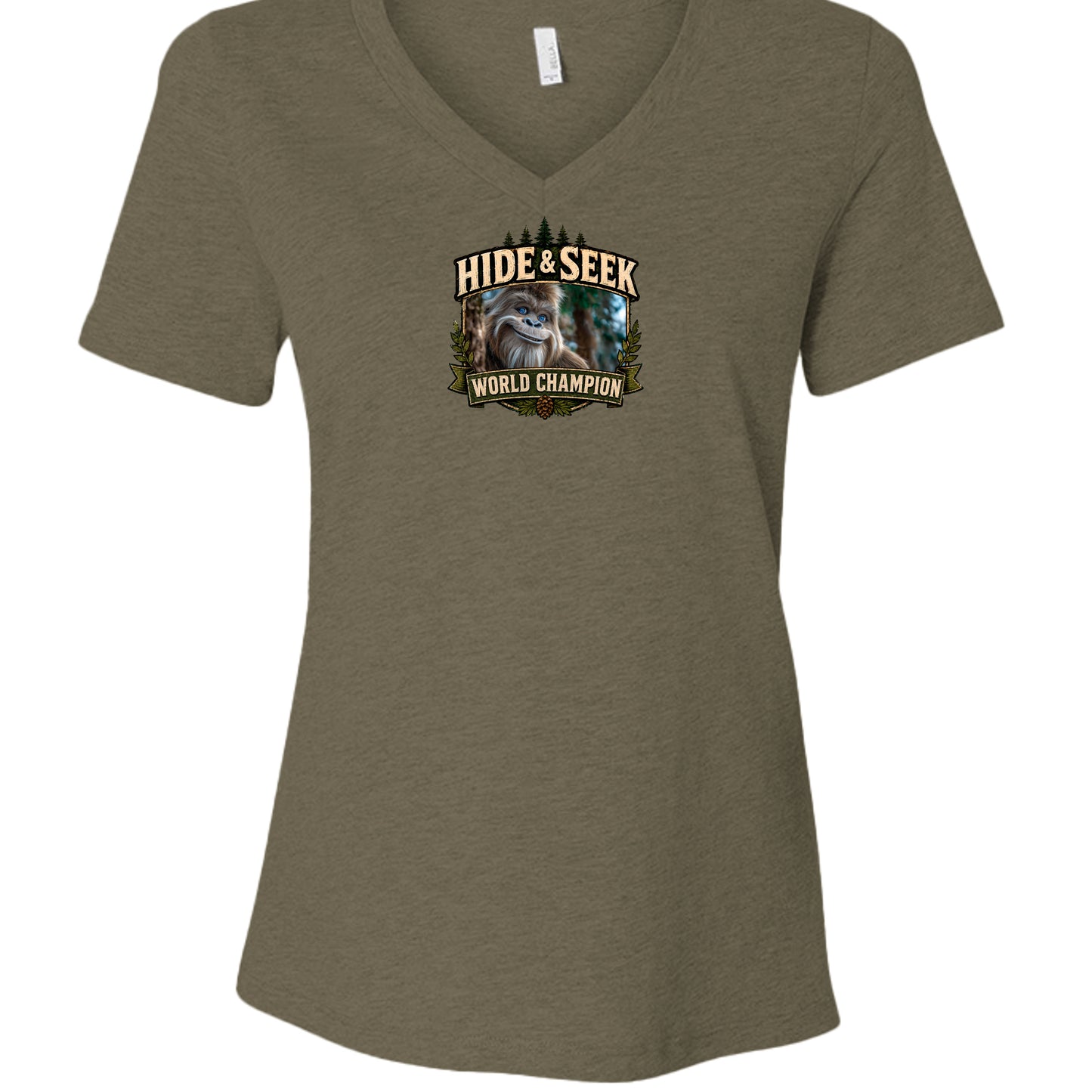 Heather Olive - 6405CVC - FRONT