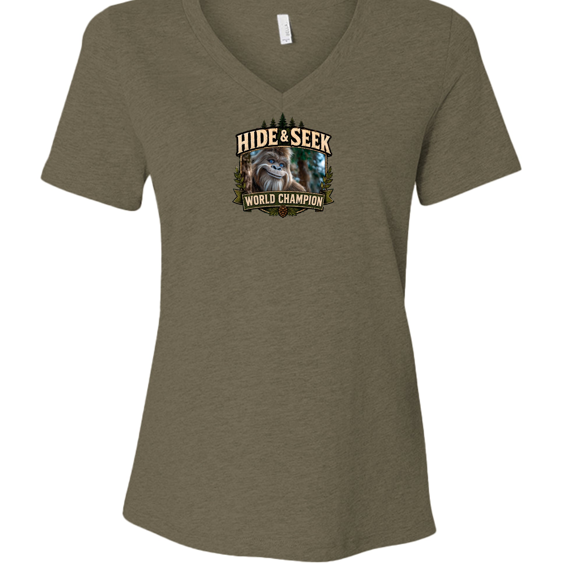 Heather Olive - 6405CVC - FRONT