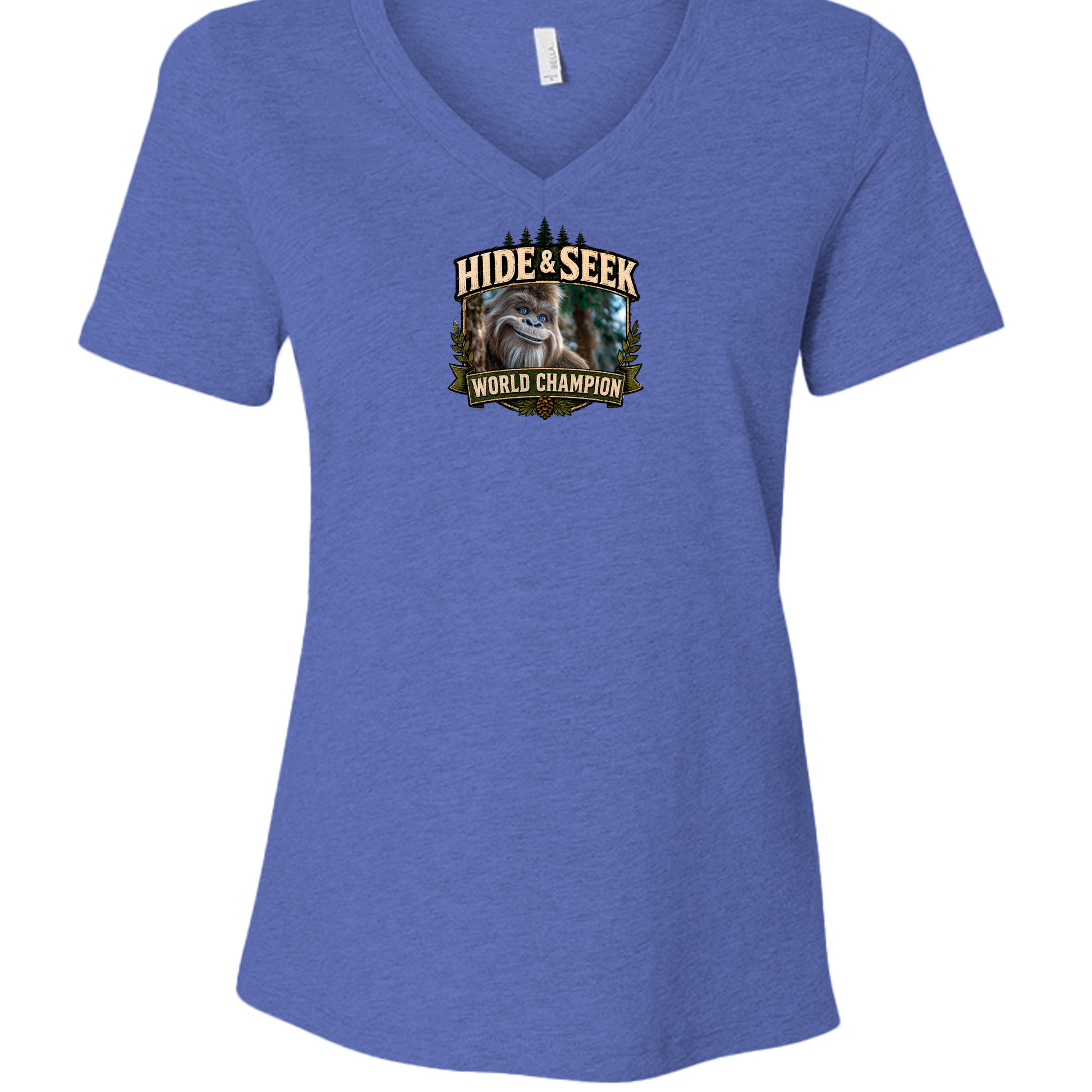 Heather True Royal - 6405CVC - FRONT