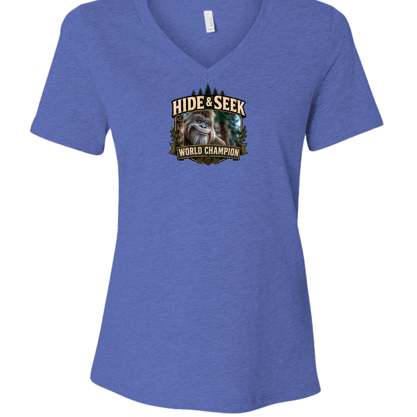 Heather True Royal - 6405CVC - FRONT