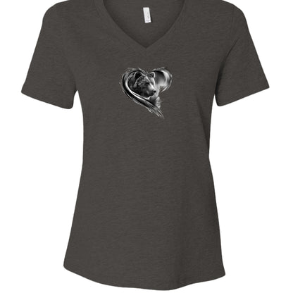 Black Heather - 6405CVC - FRONT