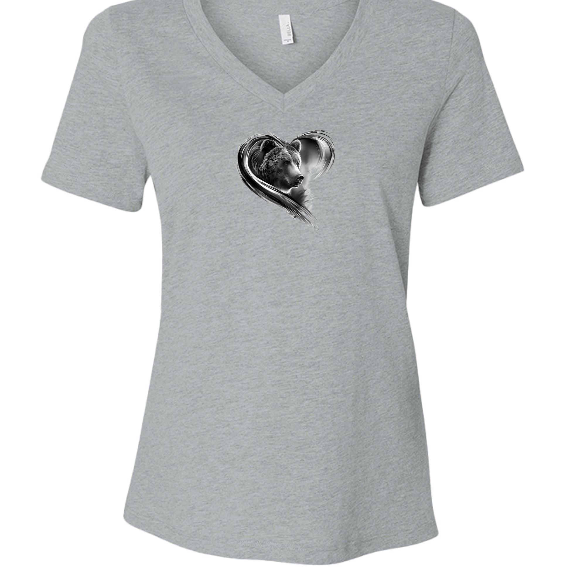 Athletic Heather - 6405CVC - FRONT