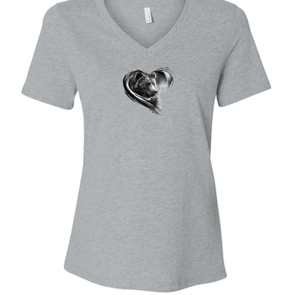 Athletic Heather - 6405CVC - FRONT