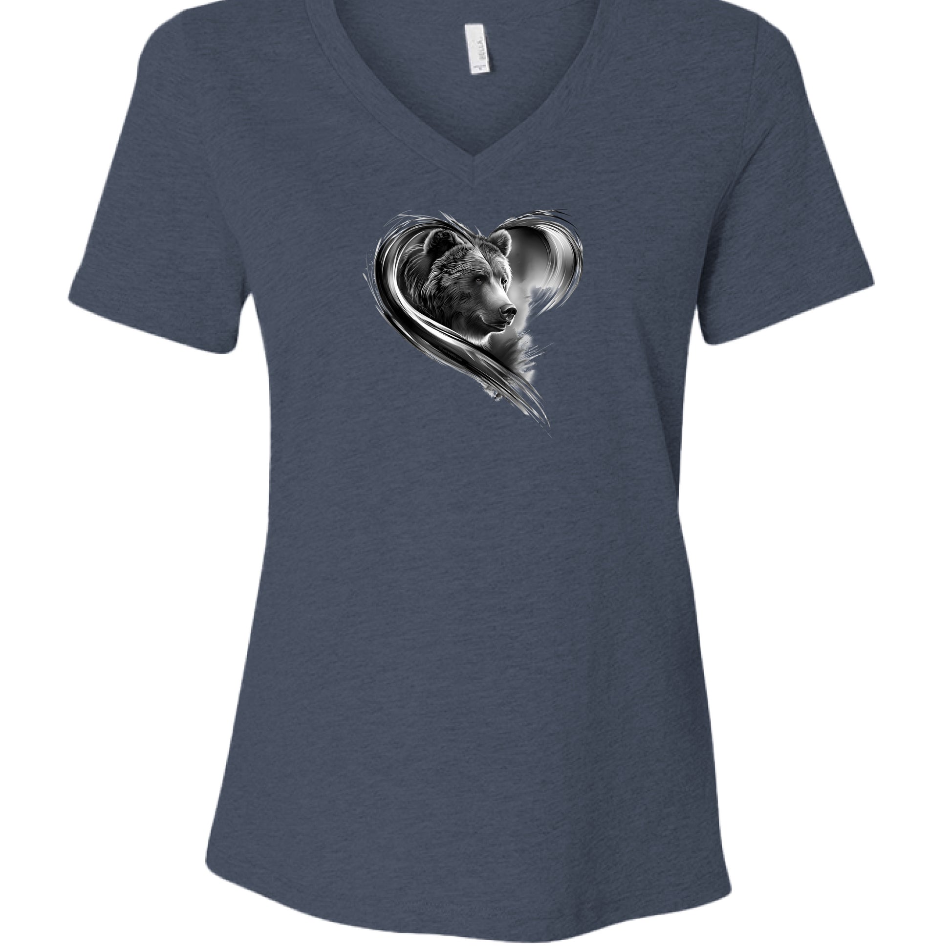 Heather Navy - FRONT