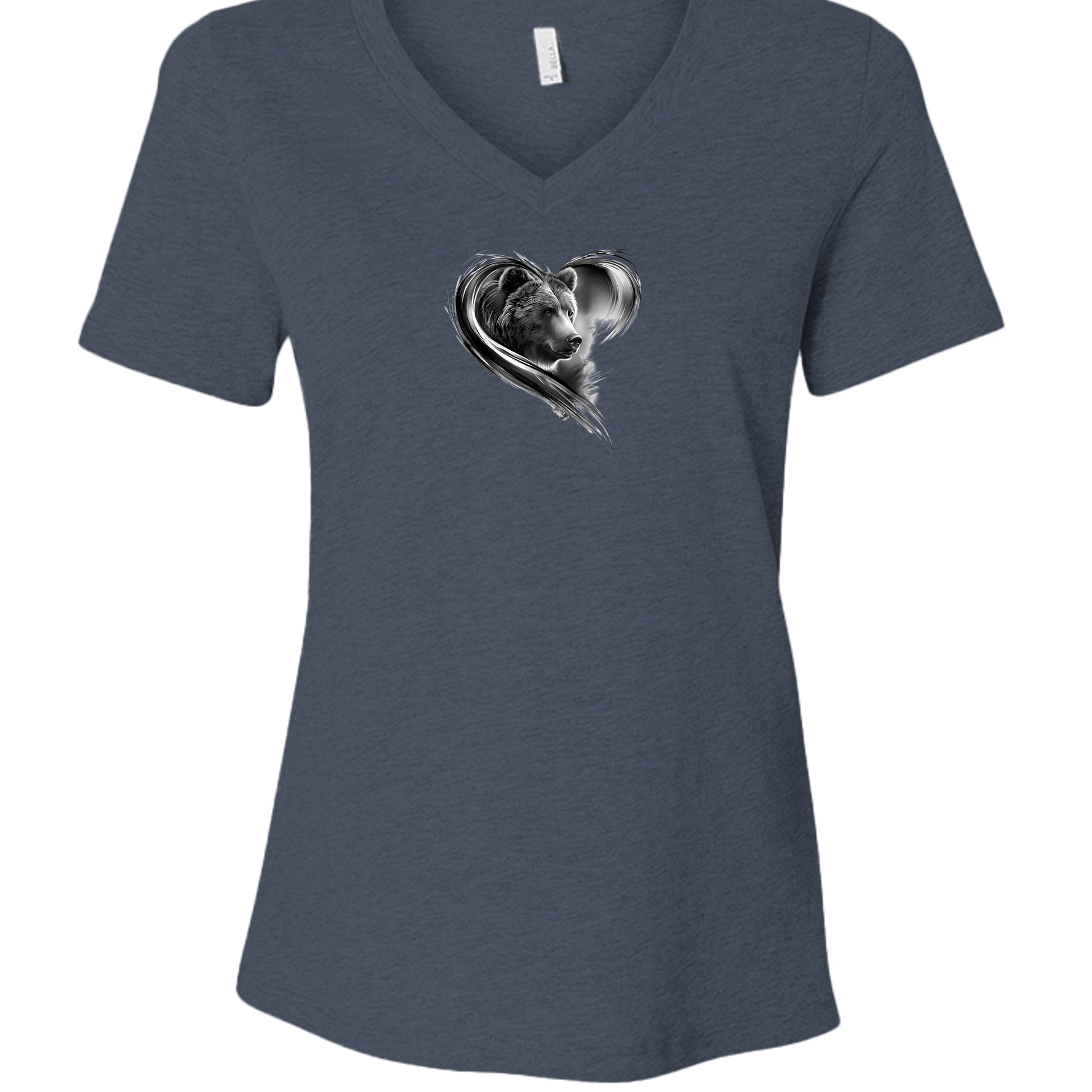 Heather Navy - 6405CVC - FRONT