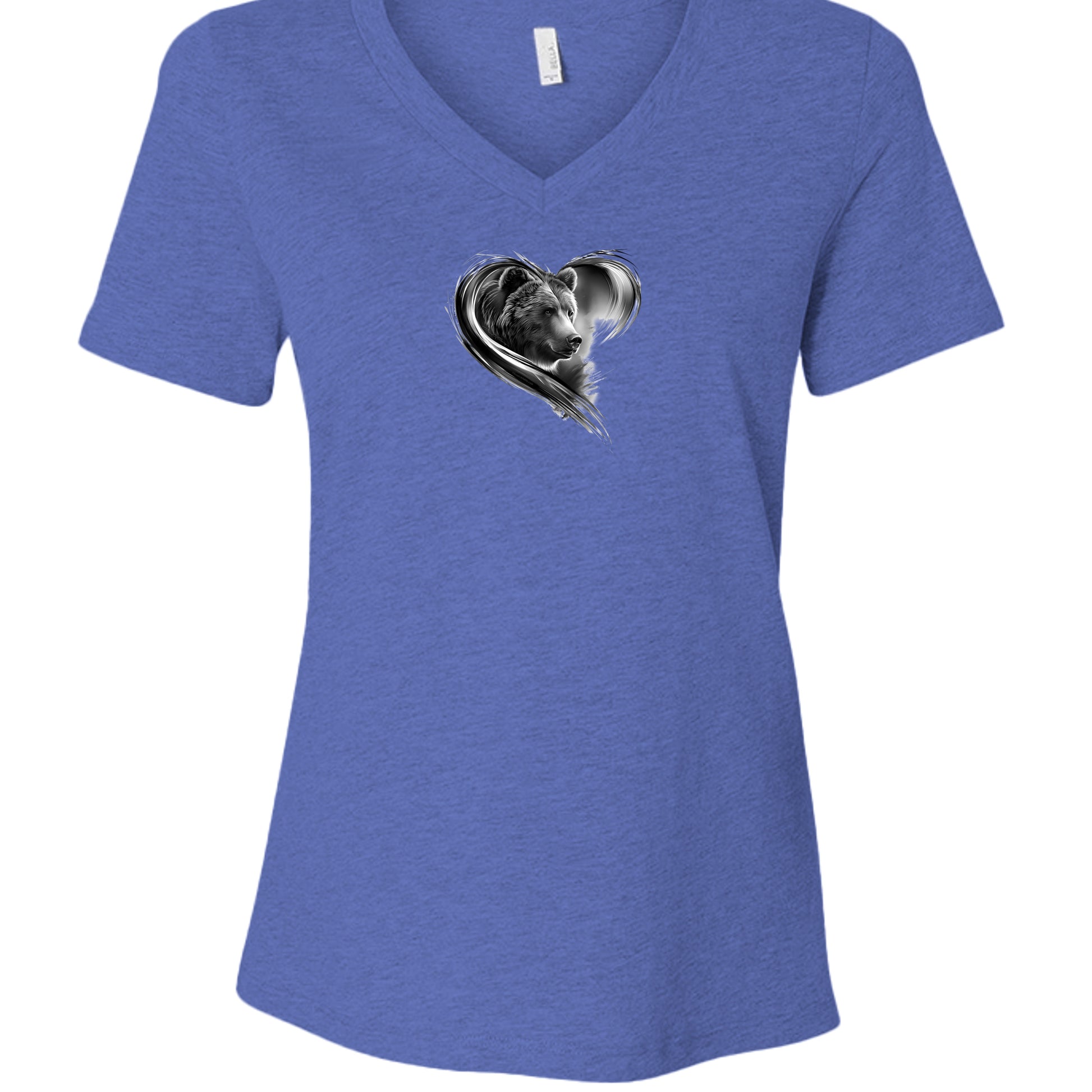 Heather True Royal - 6405CVC - FRONT