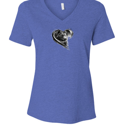 Heather True Royal - 6405CVC - FRONT