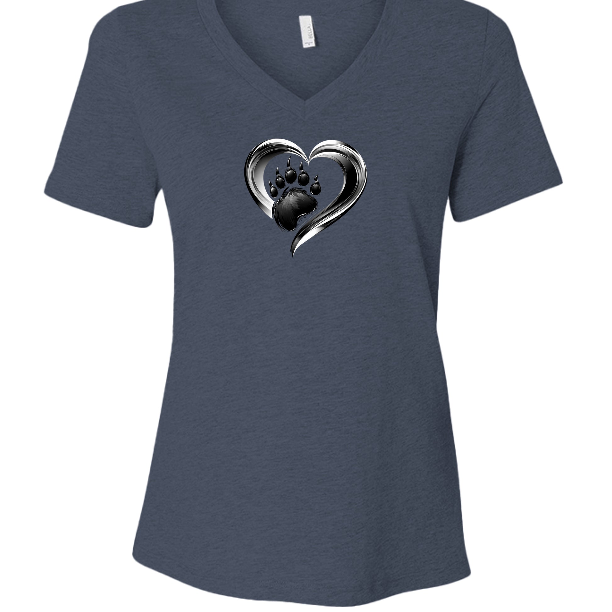 Heather Navy - 6405CVC - FRONT