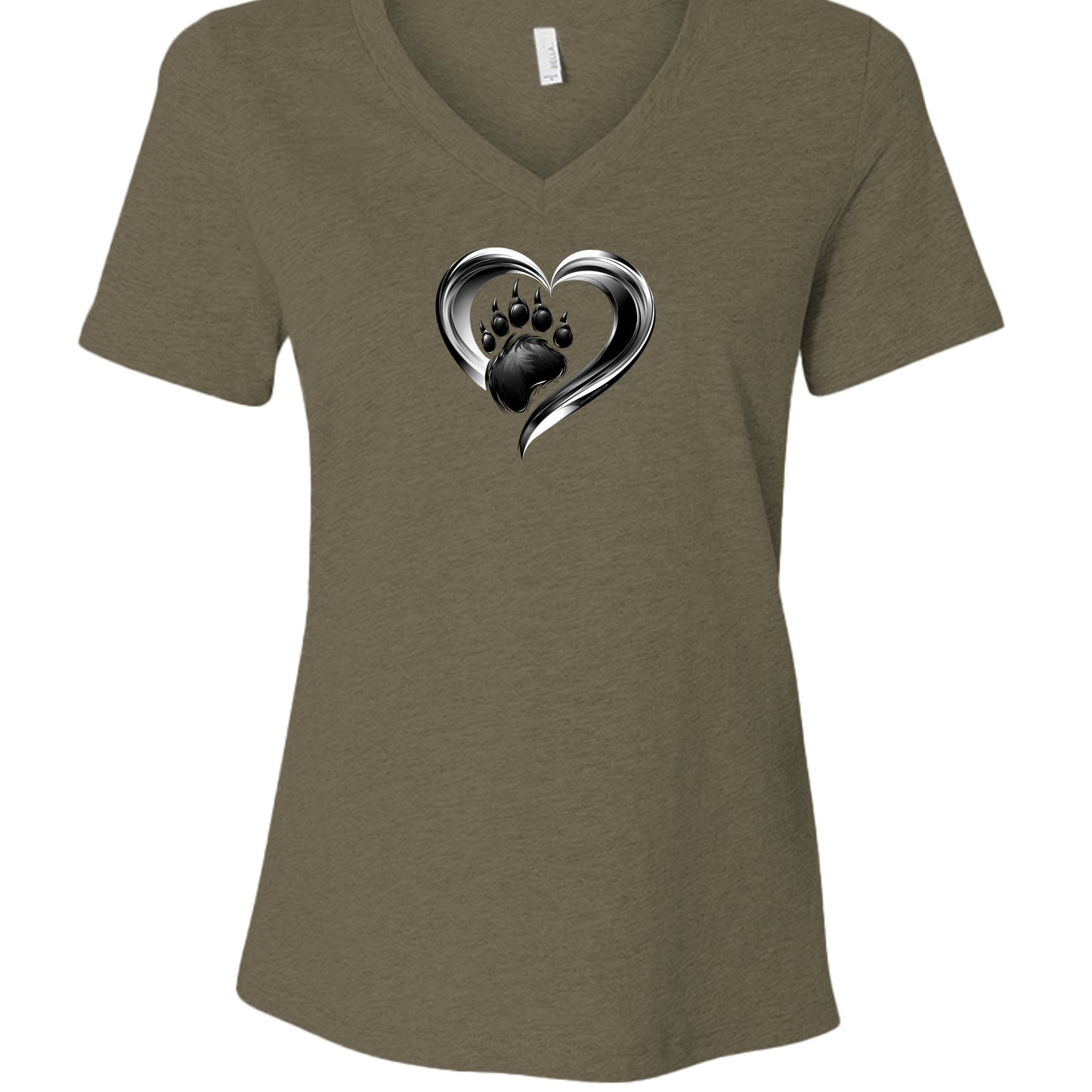 Heather Olive - 6405CVC - FRONT