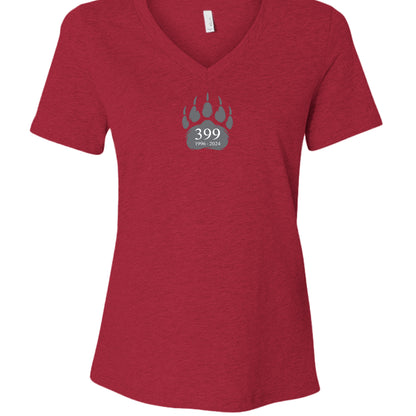 Heather Red - 6405CVC - FRONT