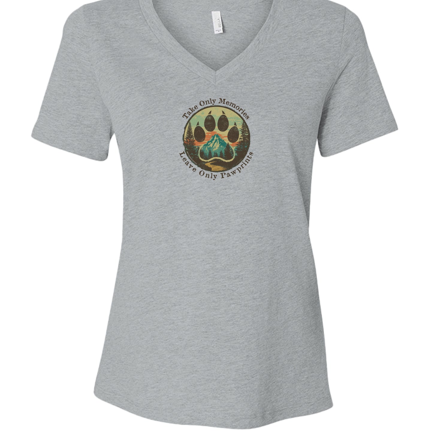 Athletic Heather - 6405CVC - FRONT