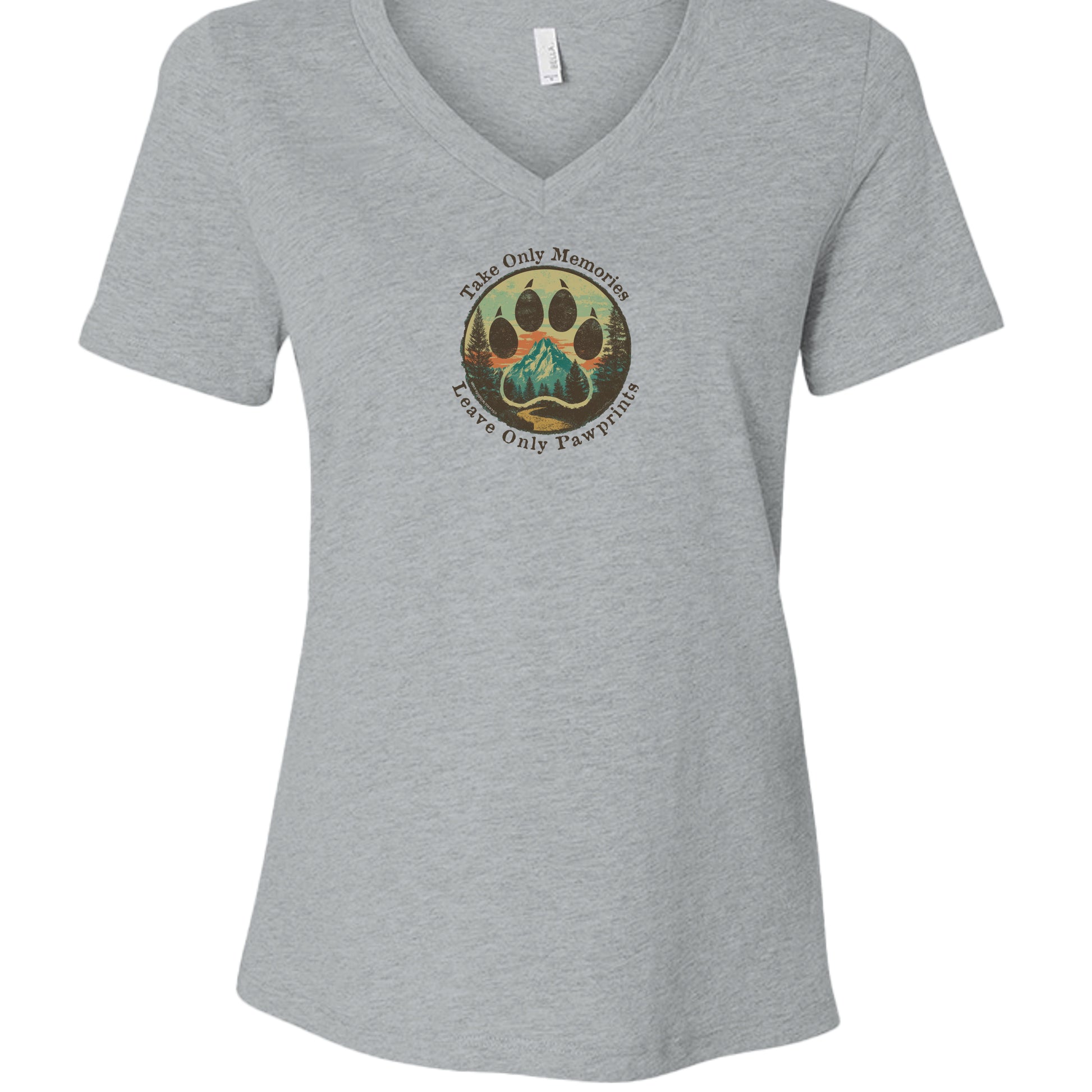 Athletic Heather - 6405CVC - FRONT