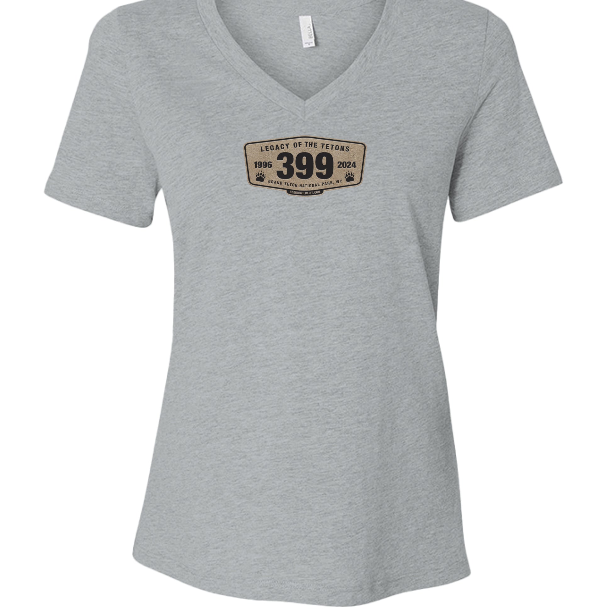 Athletic Heather - 6405CVC - FRONT