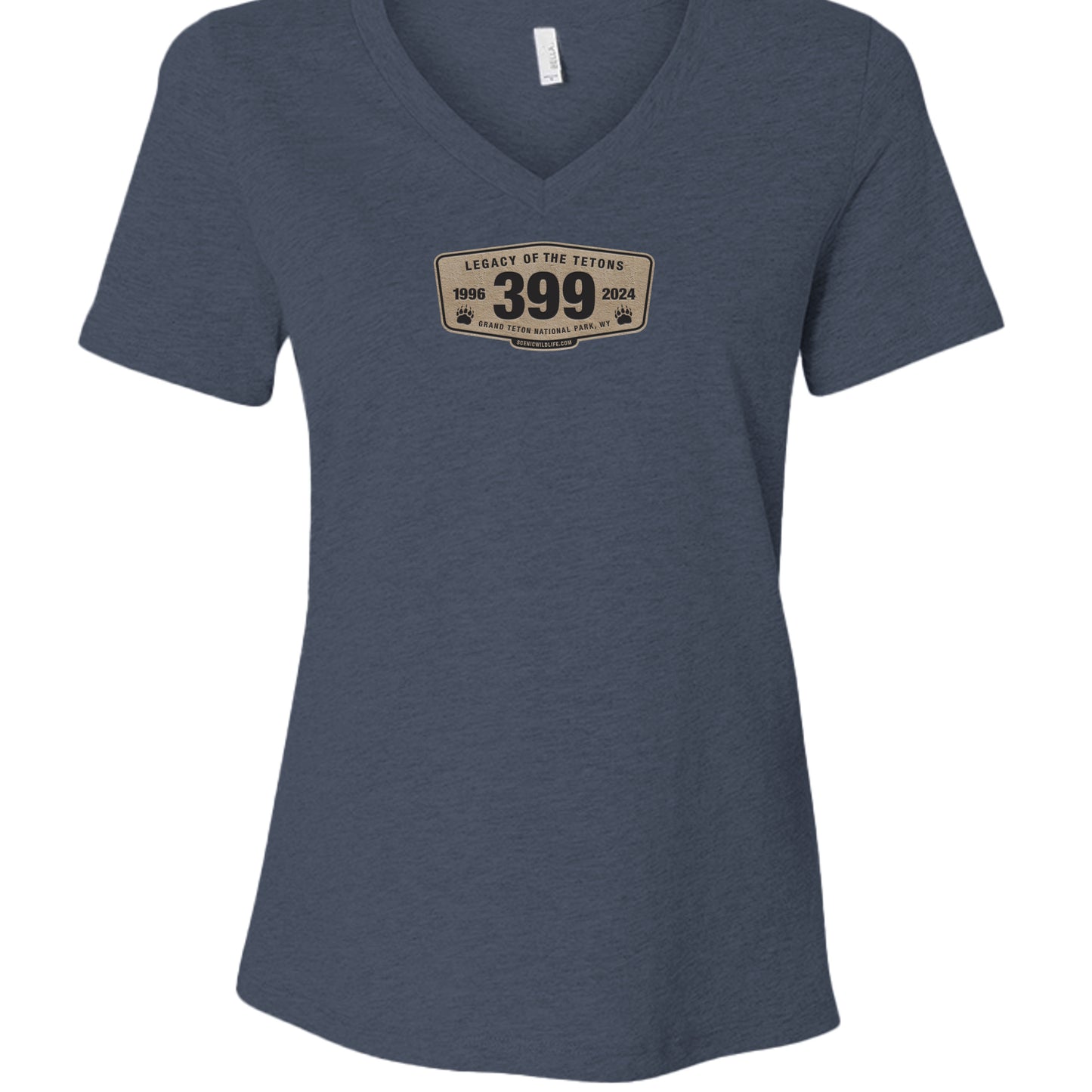 Heather Navy - 6405CVC - FRONT