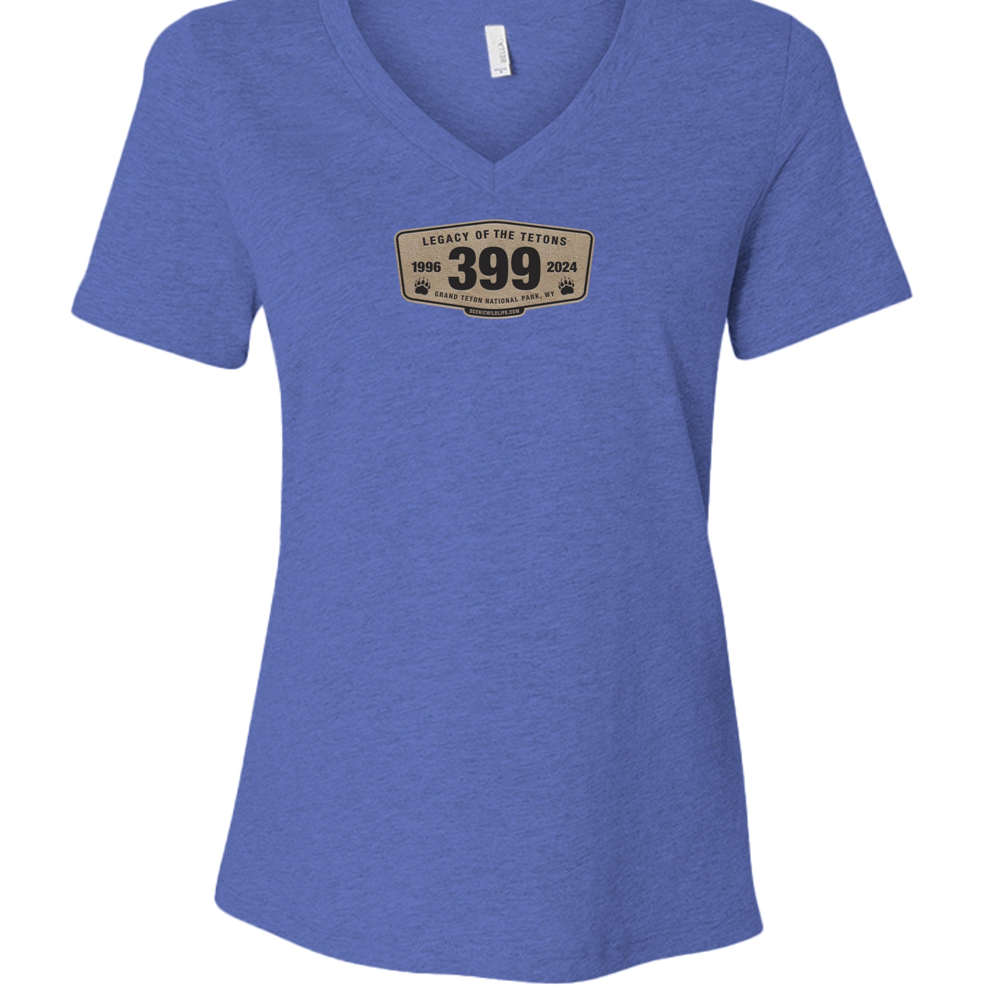 Heather True Royal - 6405CVC - FRONT