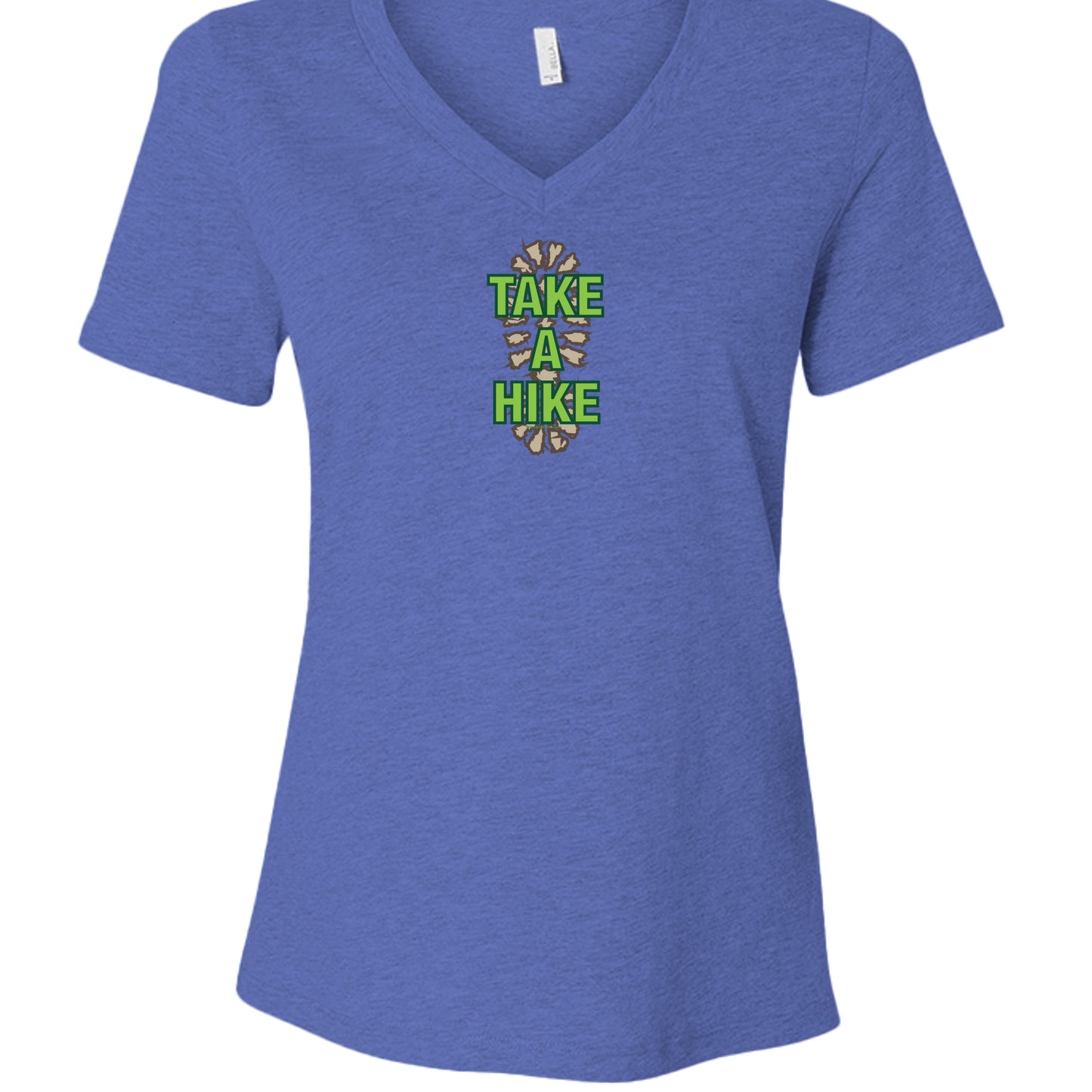 Heather True Royal - 6405CVC - FRONT