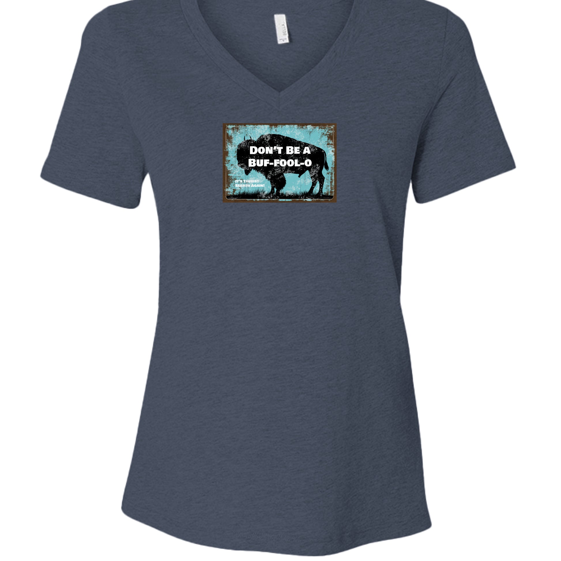 Heather Navy - 6405CVC - FRONT
