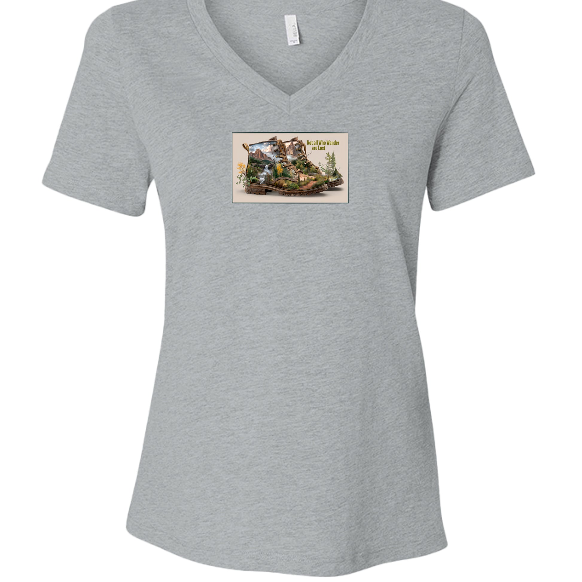 Athletic Heather - 6405CVC - FRONT