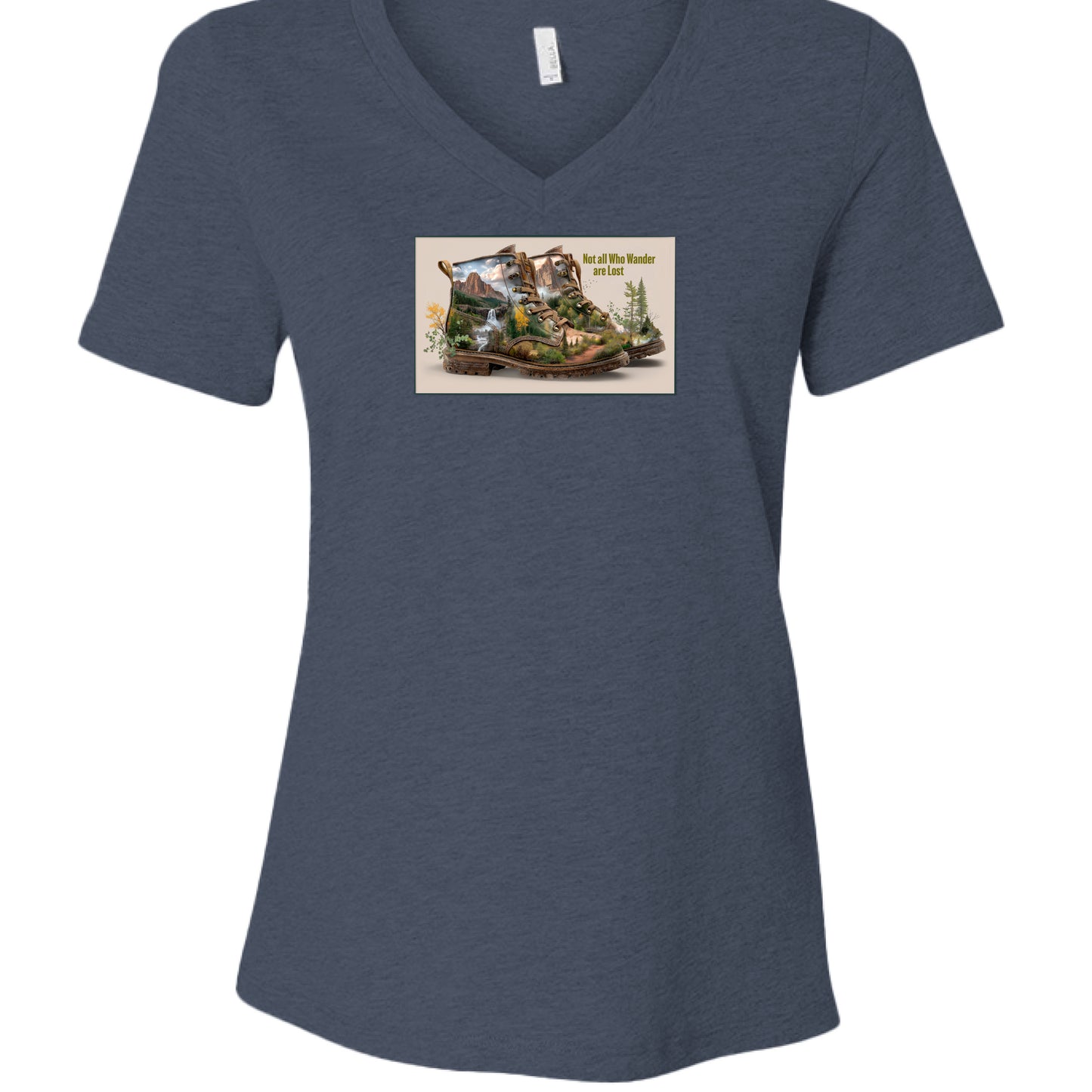 Heather Navy - FRONT