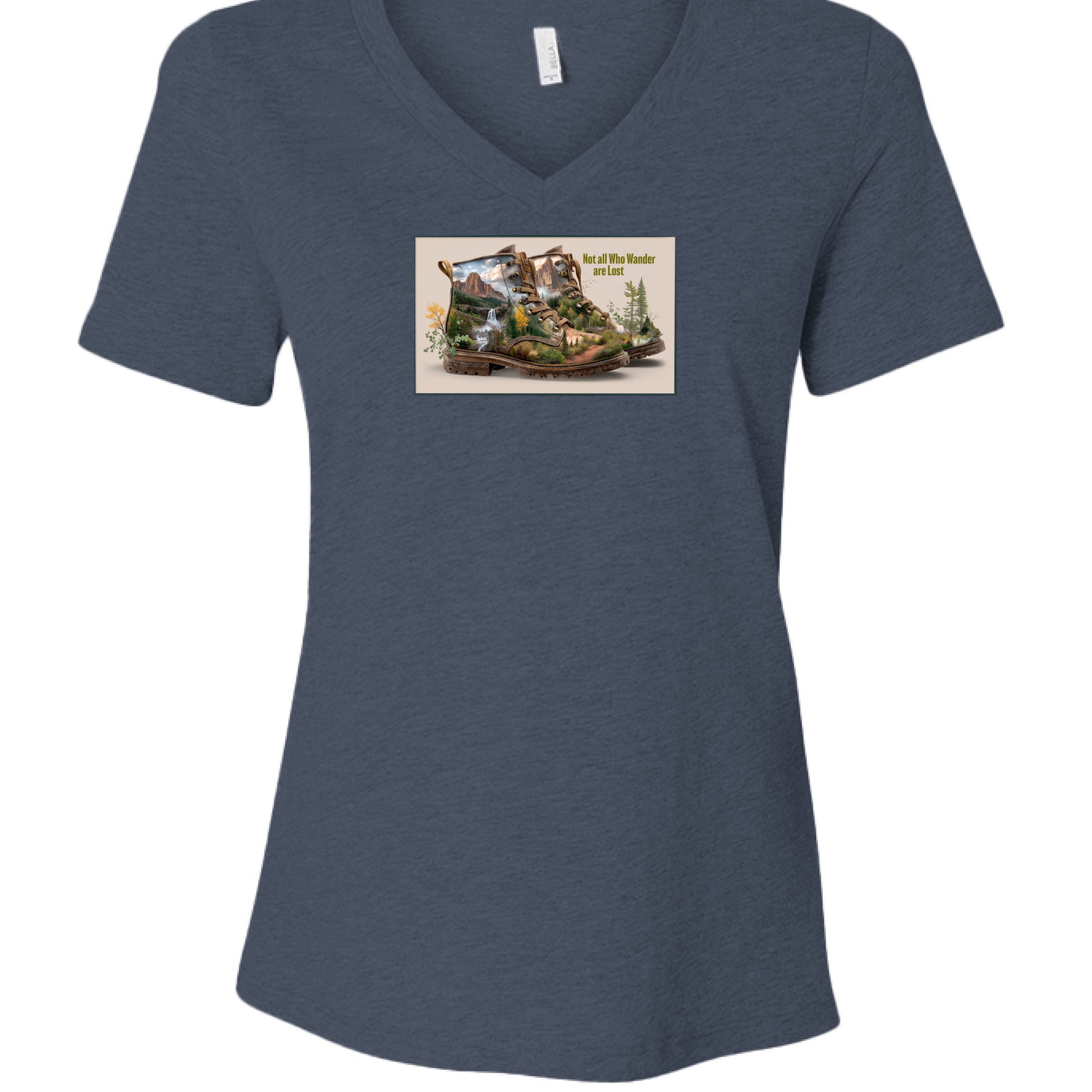 Heather Navy - FRONT