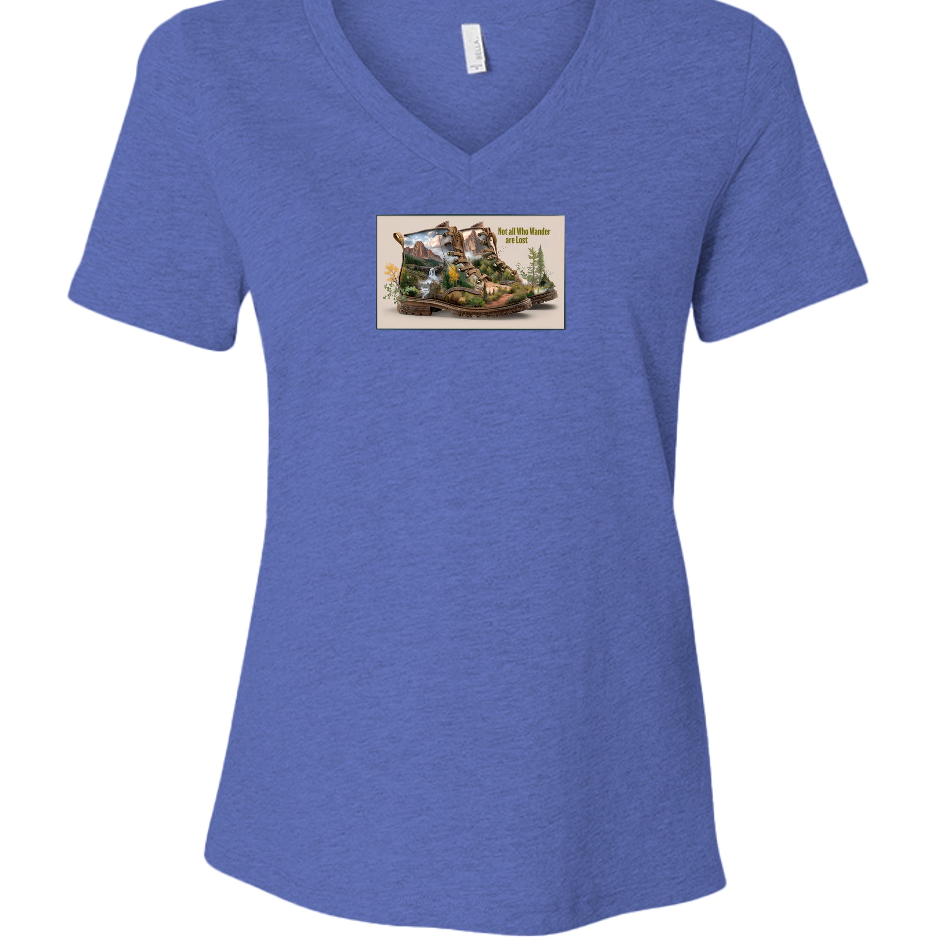 Heather True Royal - 6405CVC - FRONT