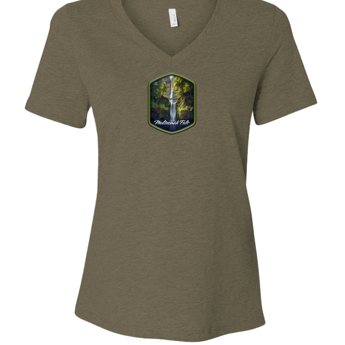 Heather Olive - 6405CVC - FRONT