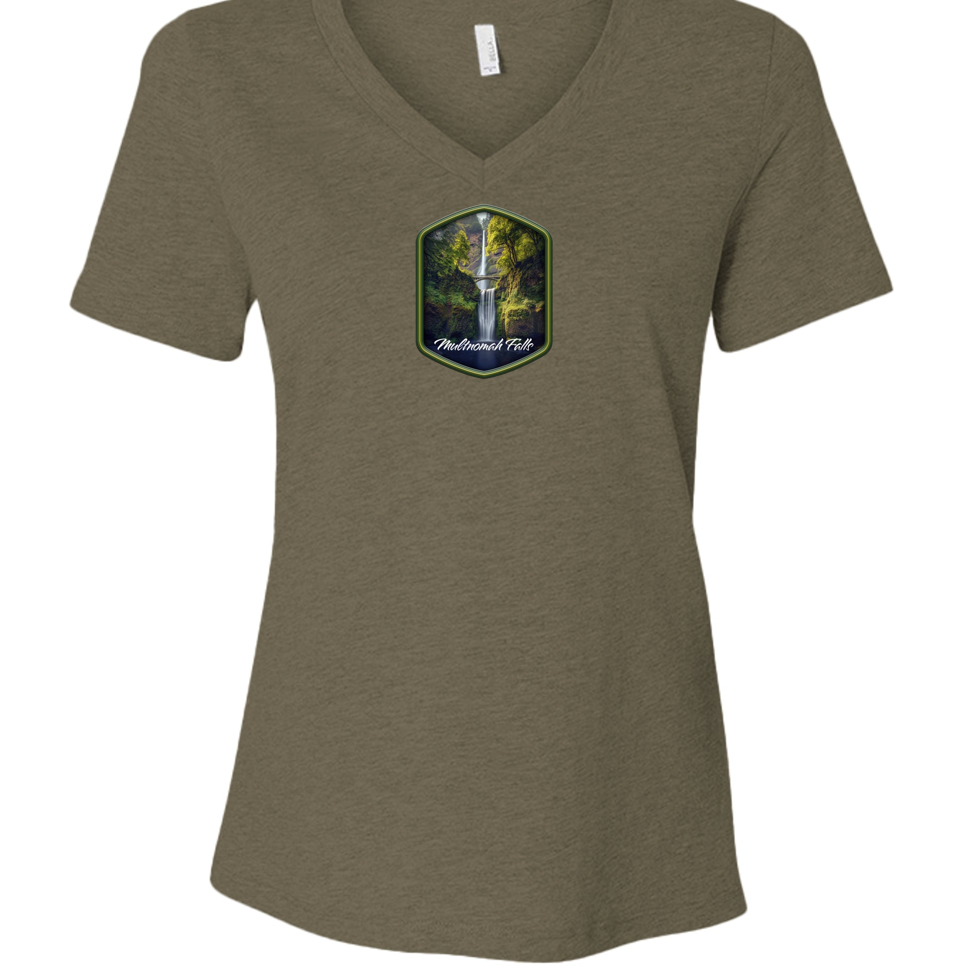 Heather Olive - 6405CVC - FRONT