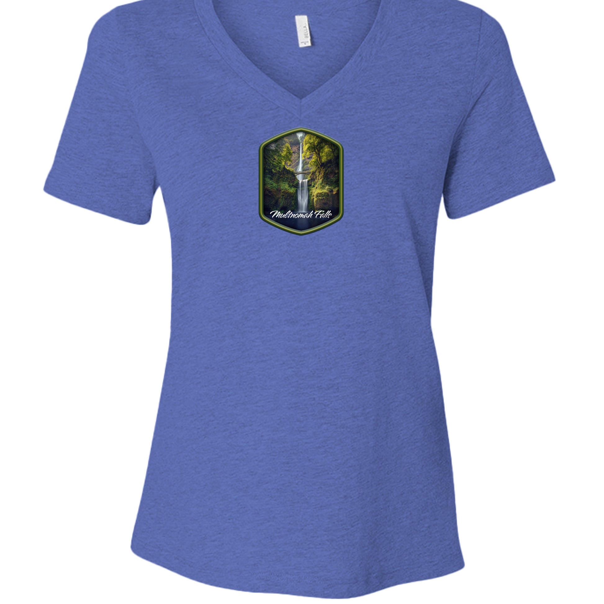 Heather True Royal - 6405CVC - FRONT