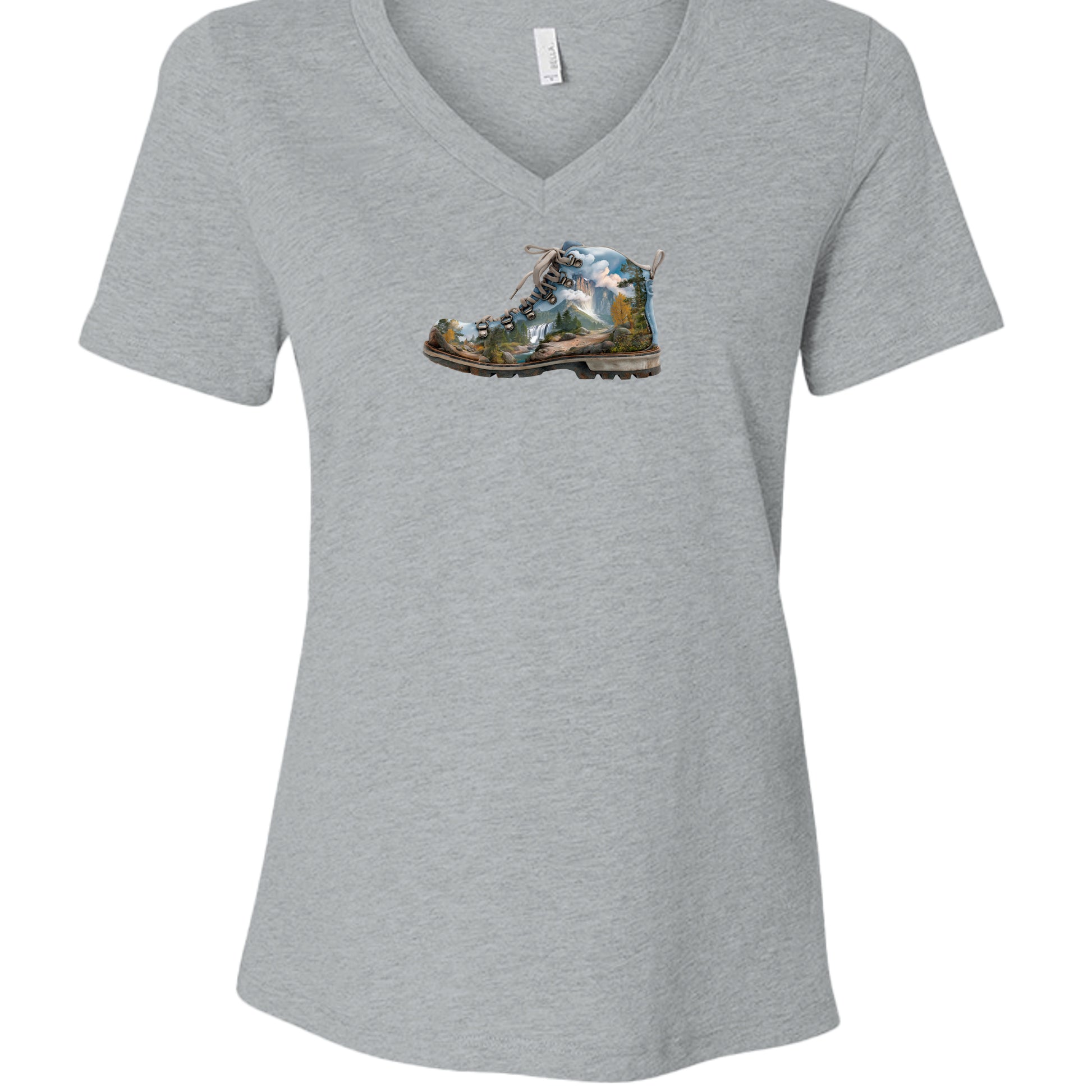 Athletic Heather - 6405CVC - FRONT