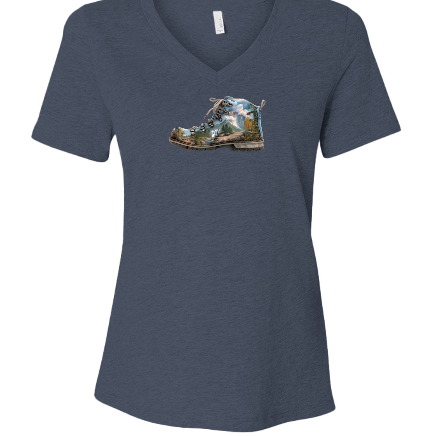 Heather Navy - 6405CVC - FRONT