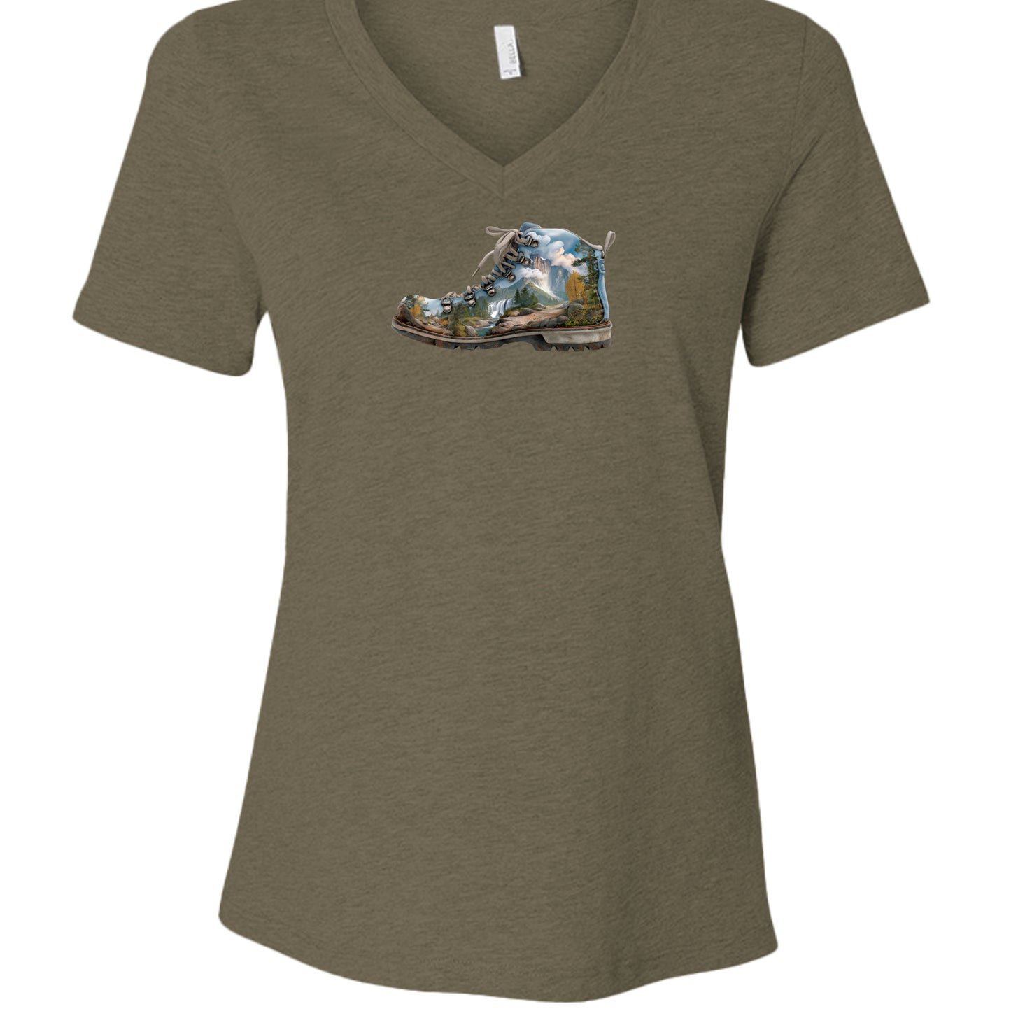 Heather Olive - 6405CVC - FRONT