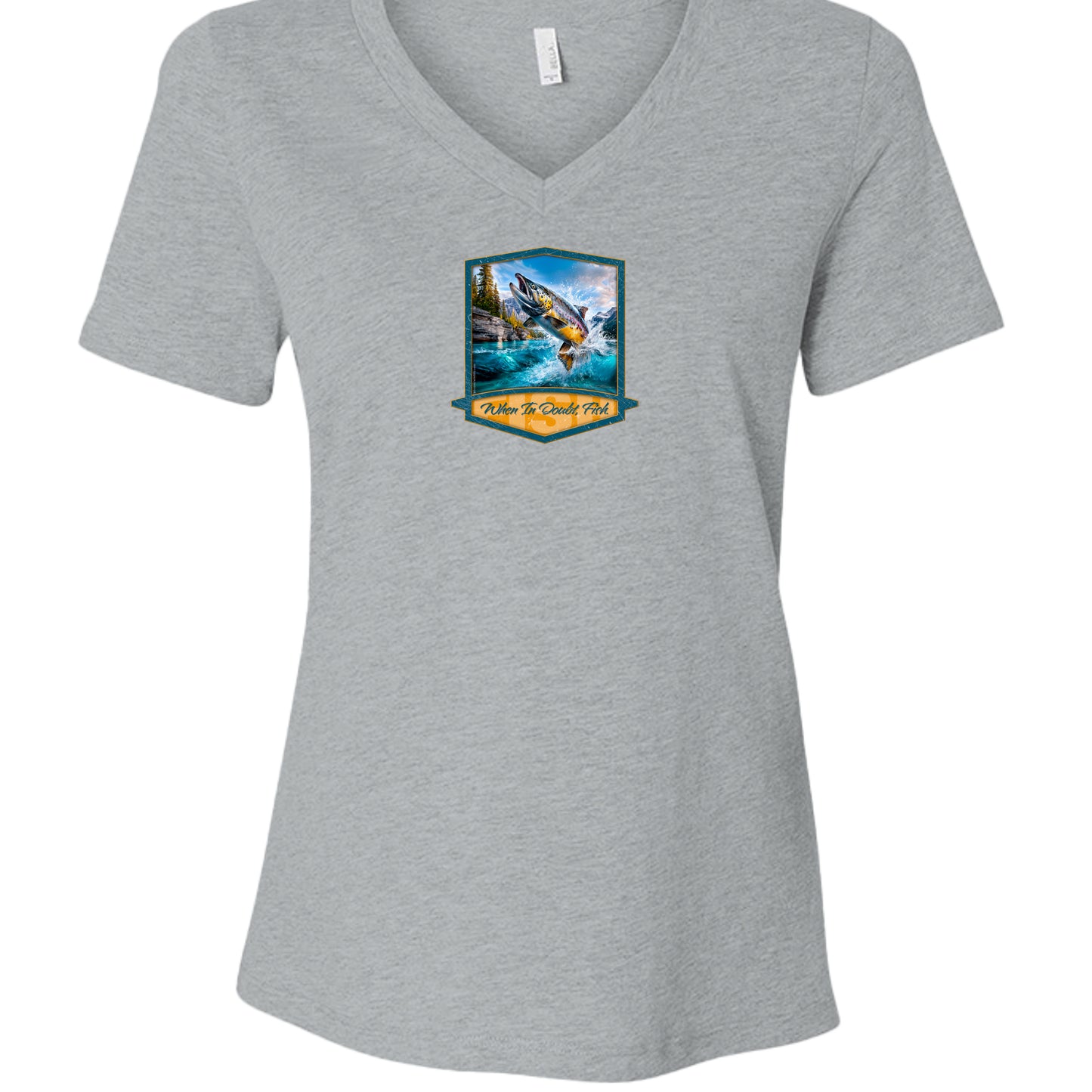 Athletic Heather - 6405CVC - FRONT