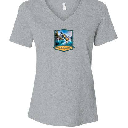 Athletic Heather - 6405CVC - FRONT