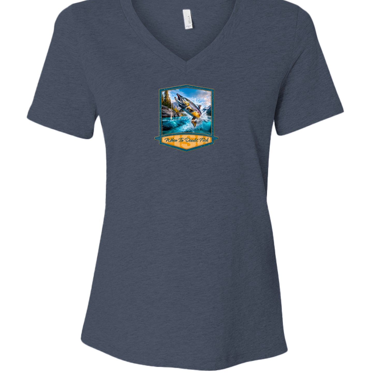 Heather Navy - FRONT